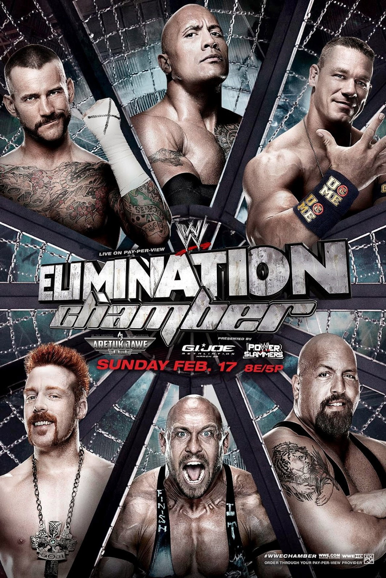 WWE Elimination Chamber 2012 still 3