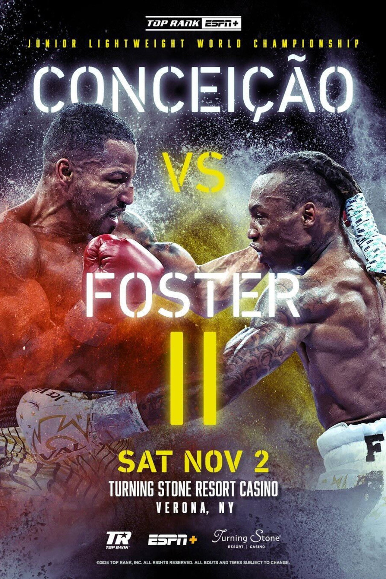 Robson Conceicao vs. O’Shaquie Foster II filmaffisch