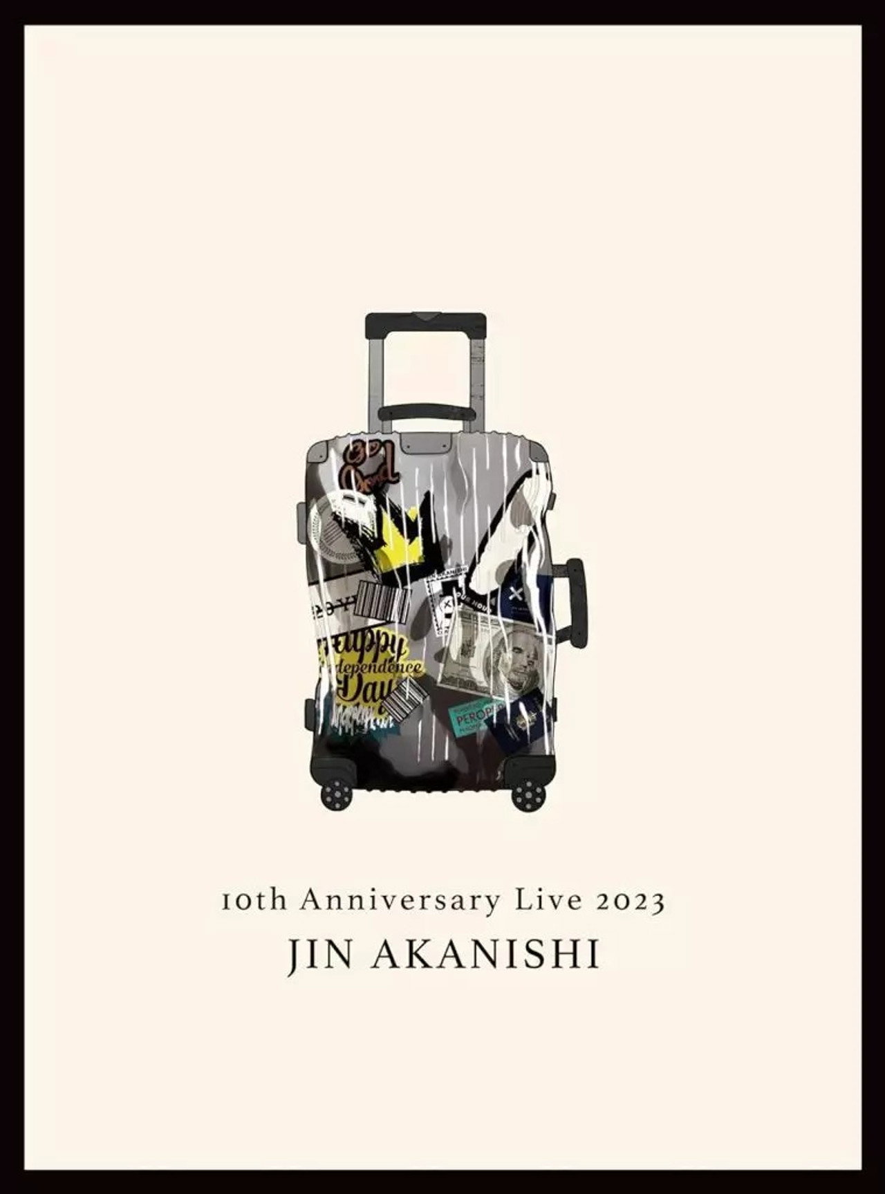 赤西仁 JIN AKANISHI "10th Anniversary Live 2023" filmaffisch