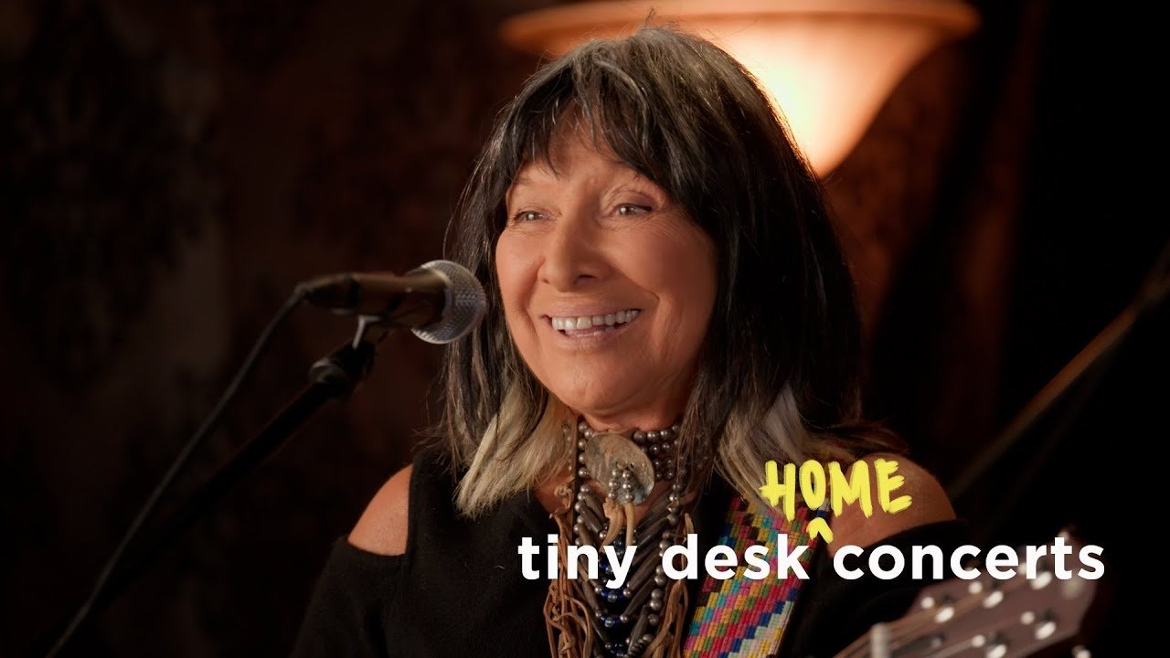 NPR Tiny Desk Concerts - Season 15 Episode 53 : Buffy Sainte-Marie (Home) Concert