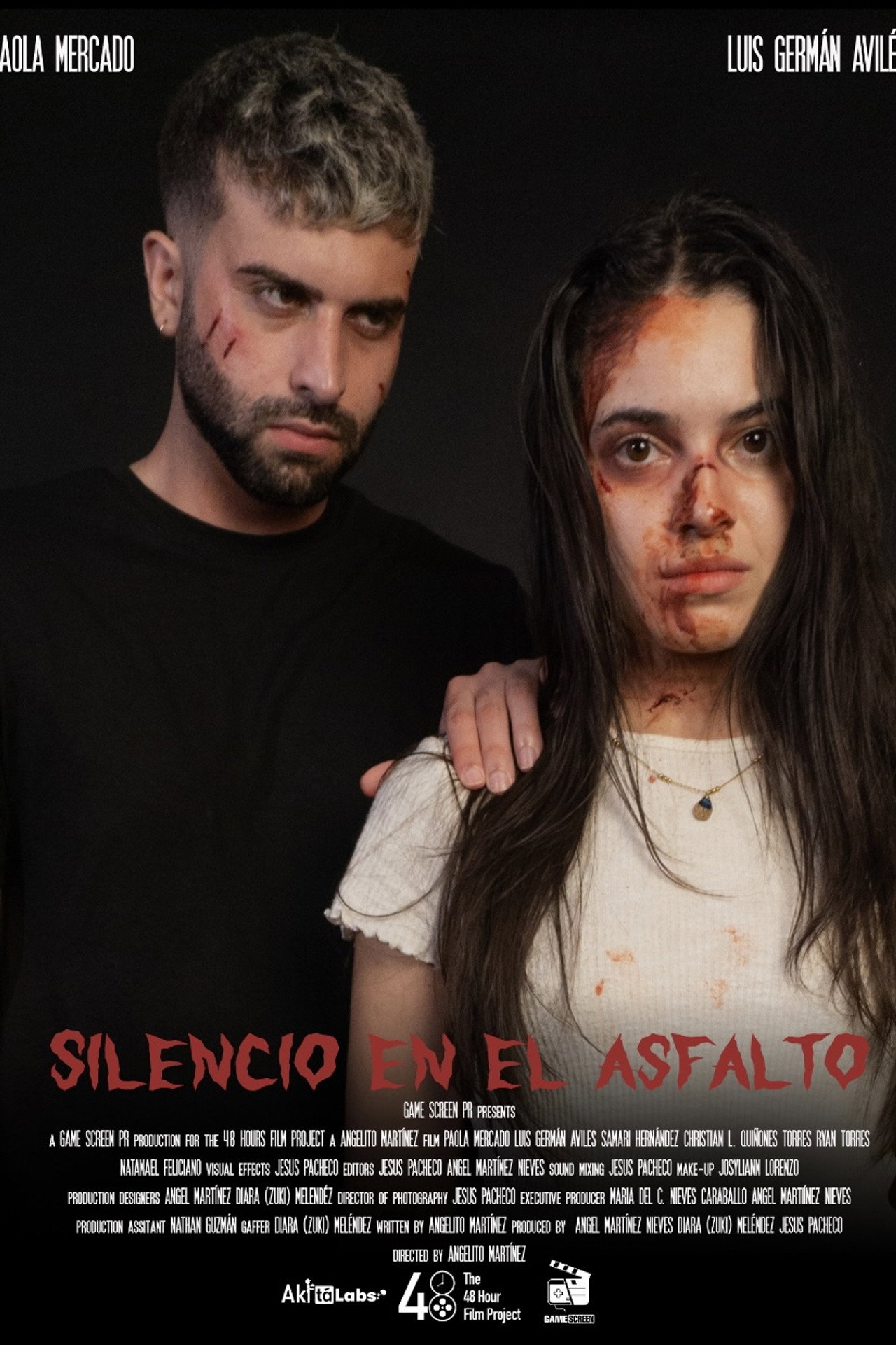 Silencio En El Asfalto filmaffisch