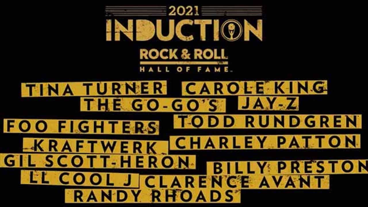 2021 Rock & Roll Hall of Fame Induction Ceremony background