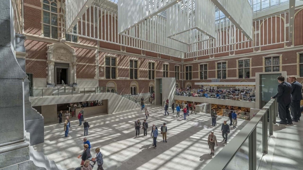 The New Rijksmuseum background