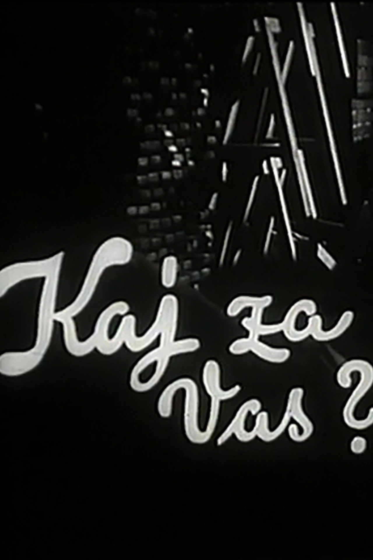 Kaj za vas? filmaffisch