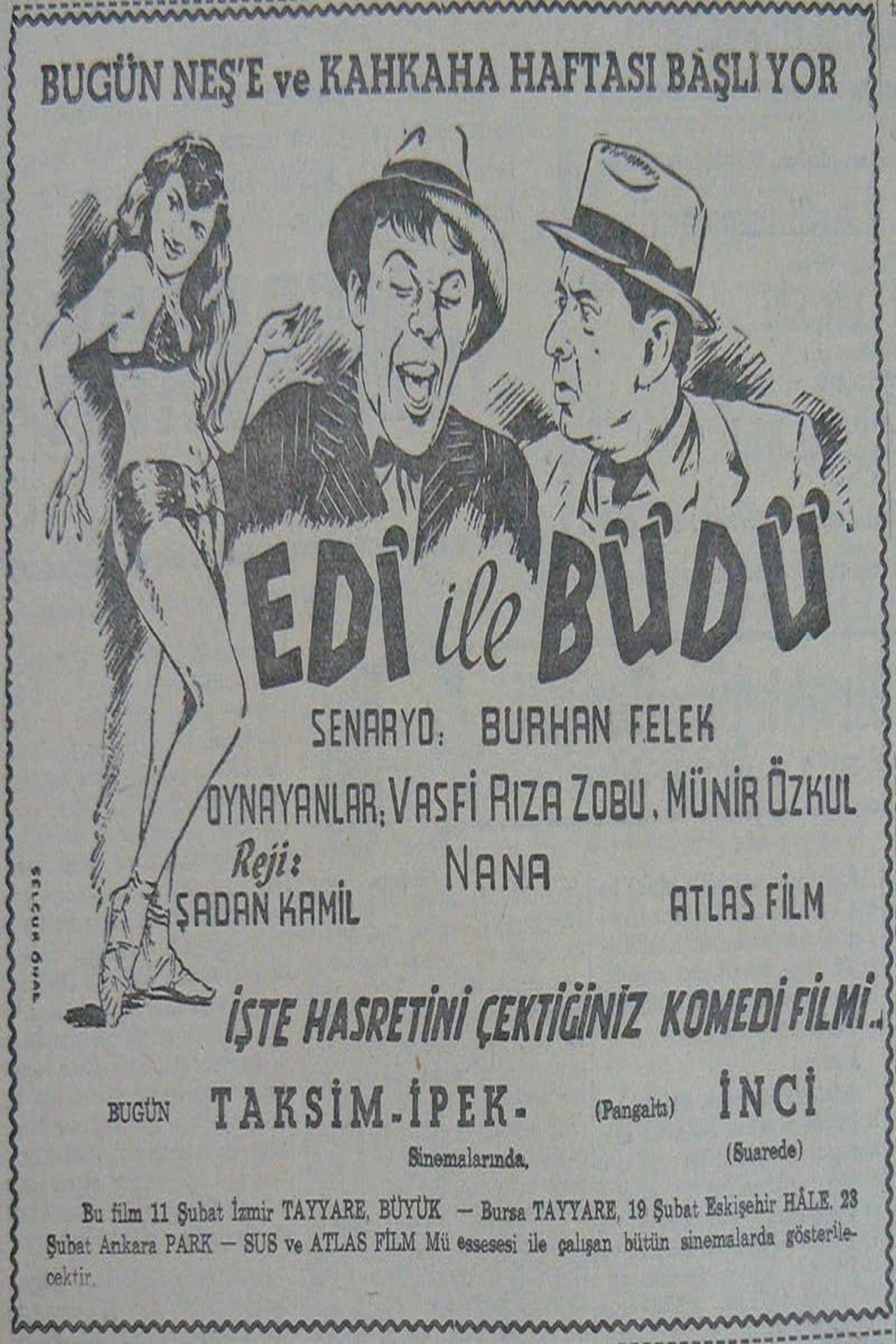 مشاهدة فيلم Edi İle Büdü مترجم بدون اعلانات - بوستر