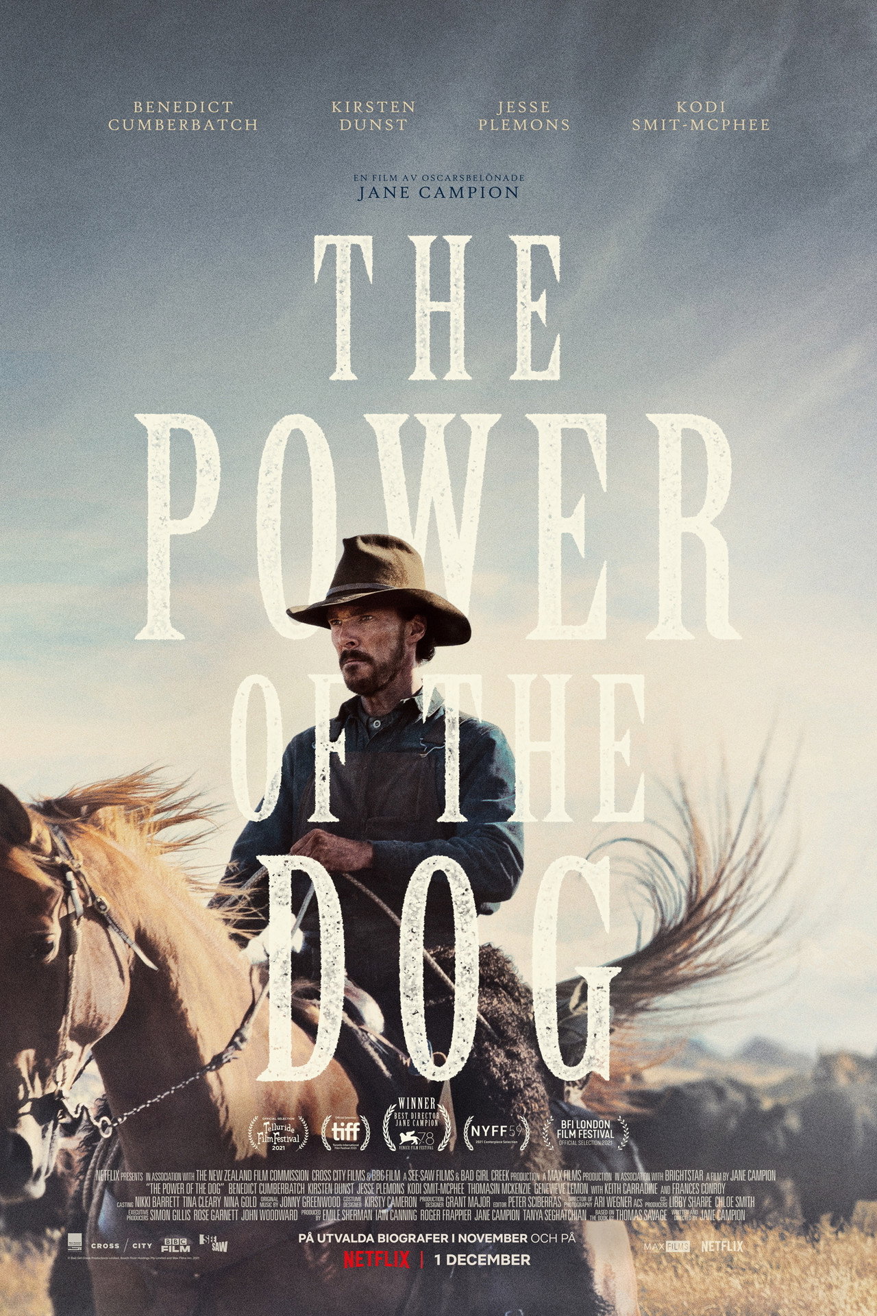 The Power of the Dog filmaffisch