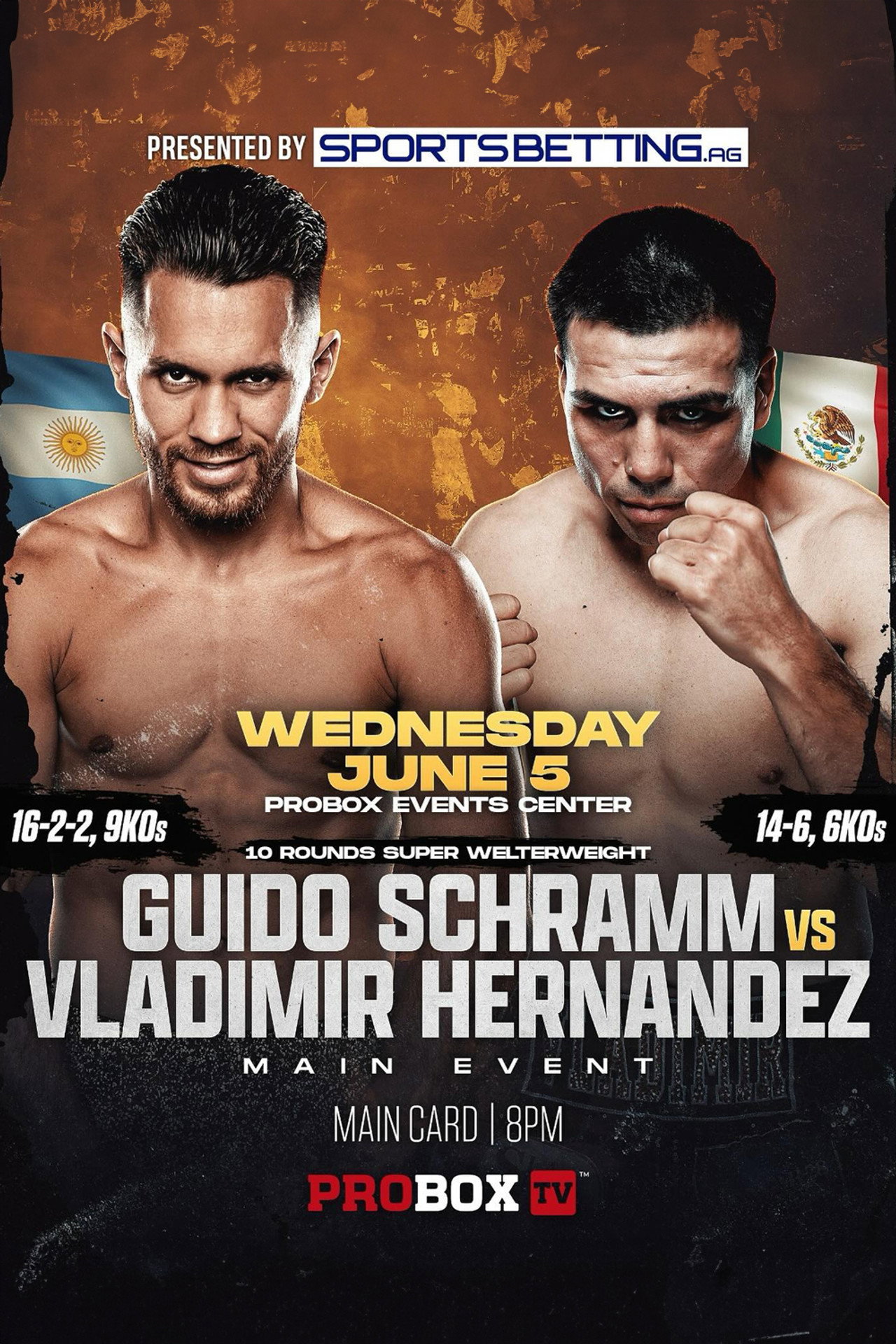 Guido Emmanuel Schramm vs. Vladimir Hernandez filmaffisch