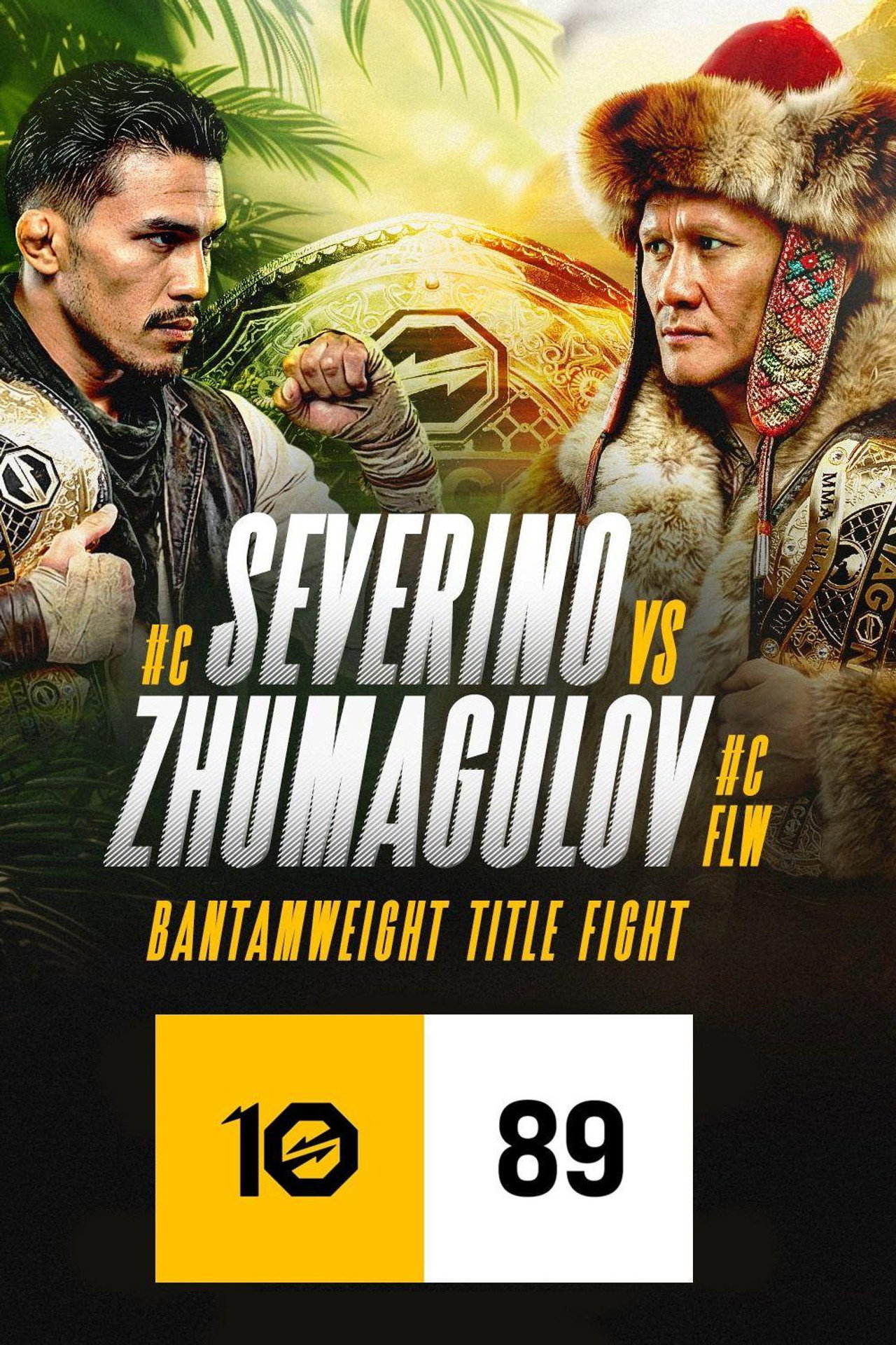 OKTAGON 89: Severino vs. Zhumagulov filmaffisch