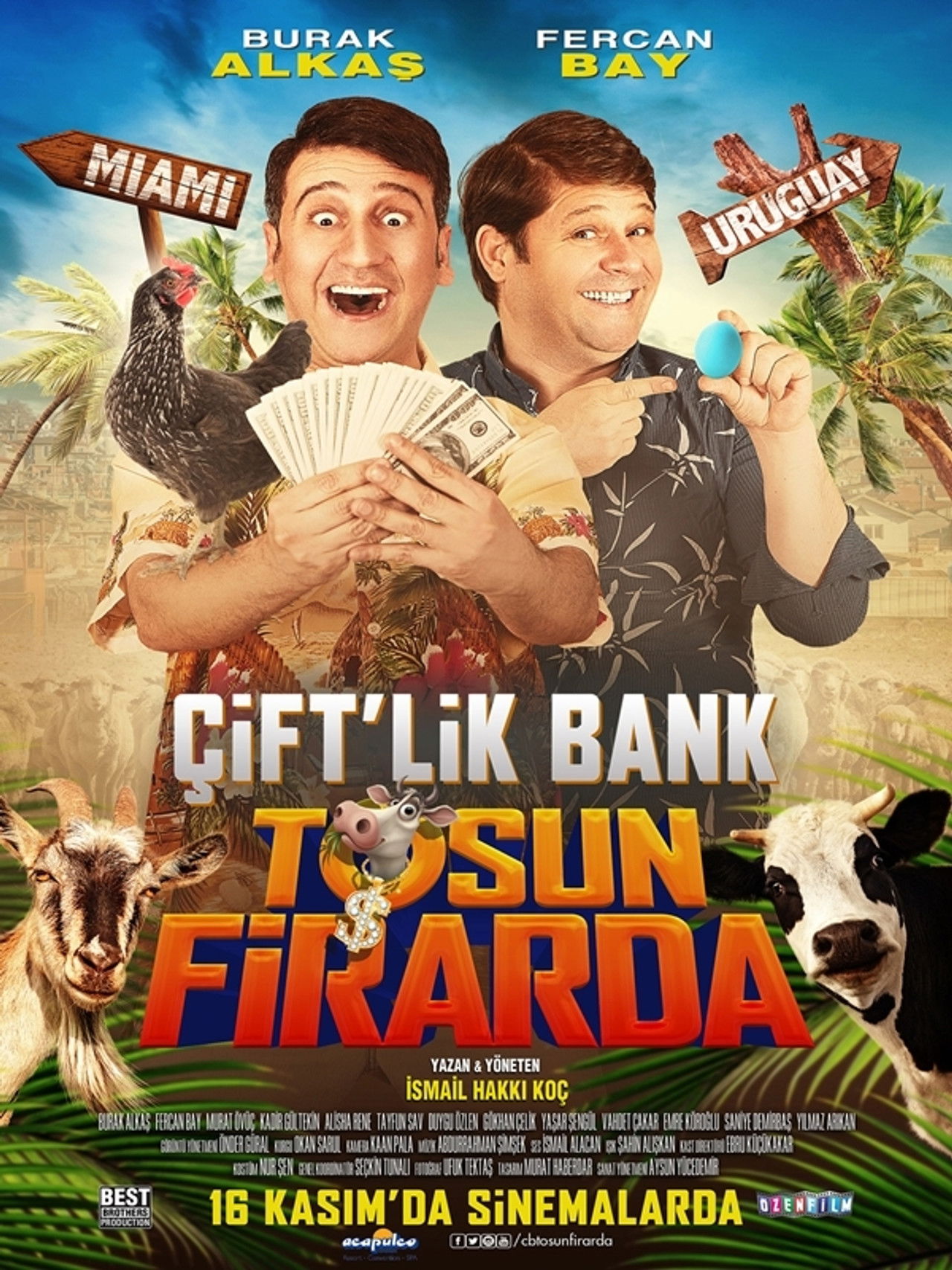 Çift'lik Bank: Tosun Firarda Backdrop