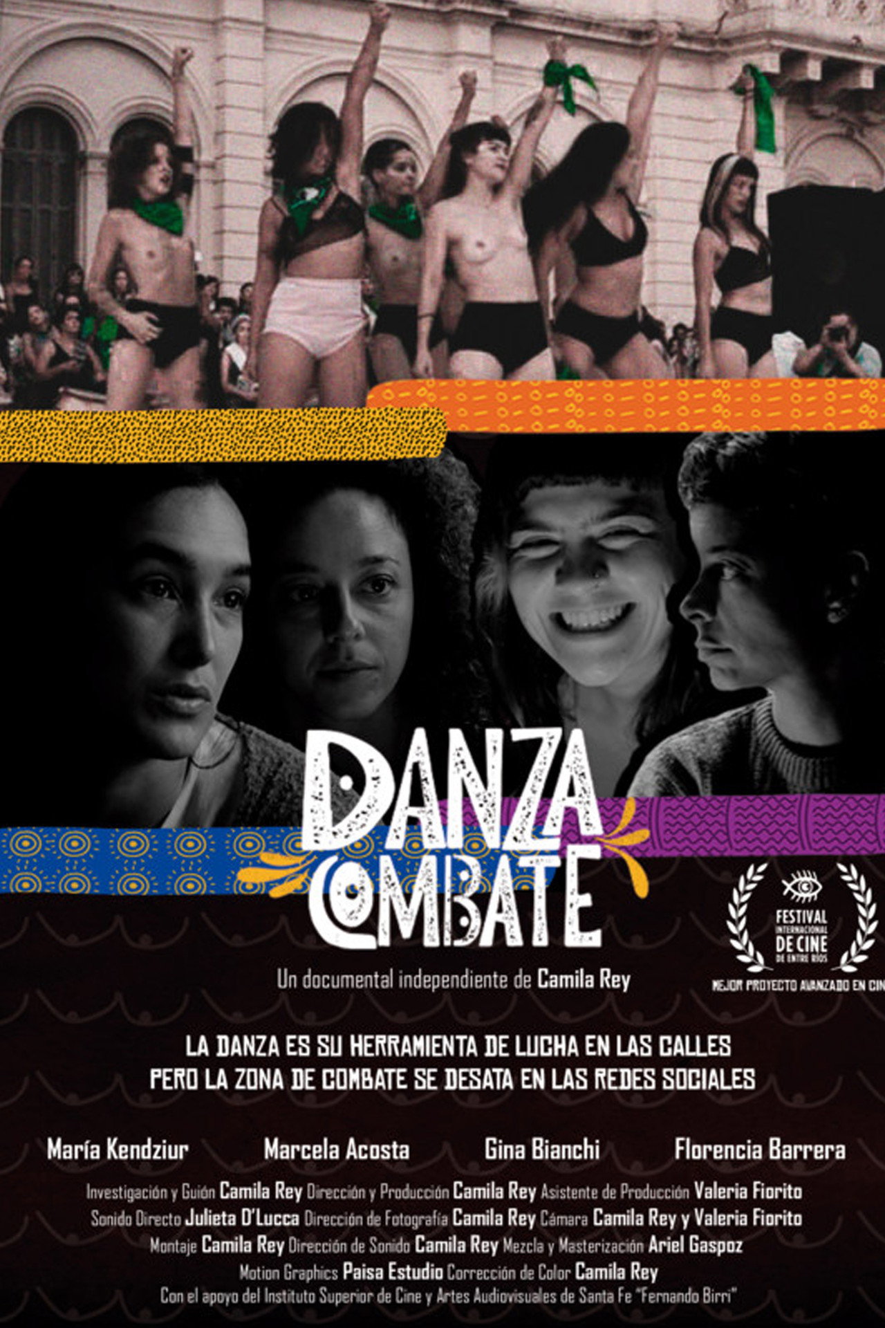 Danza combate filmaffisch