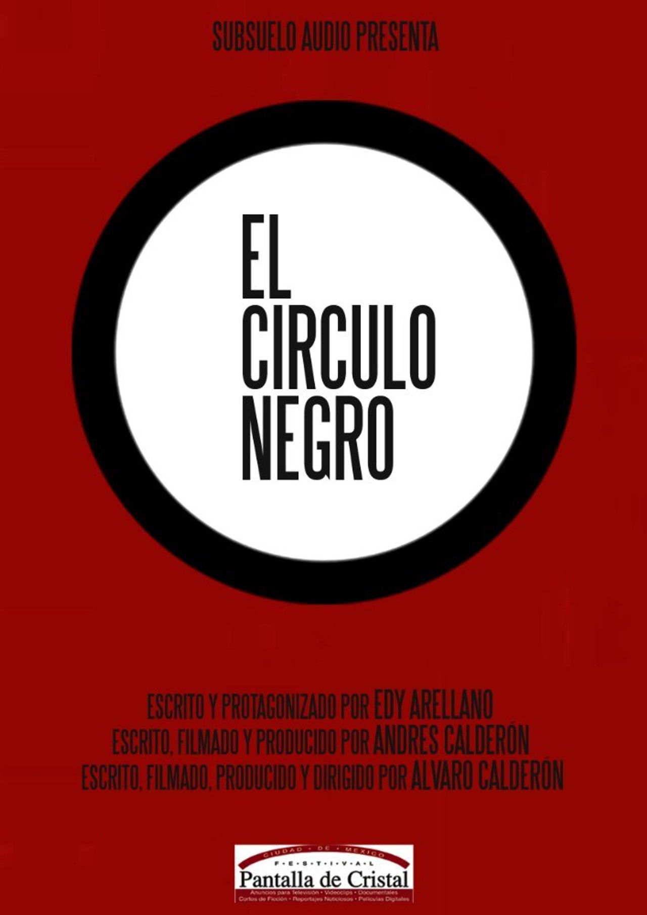 El circulo negro Backdrop