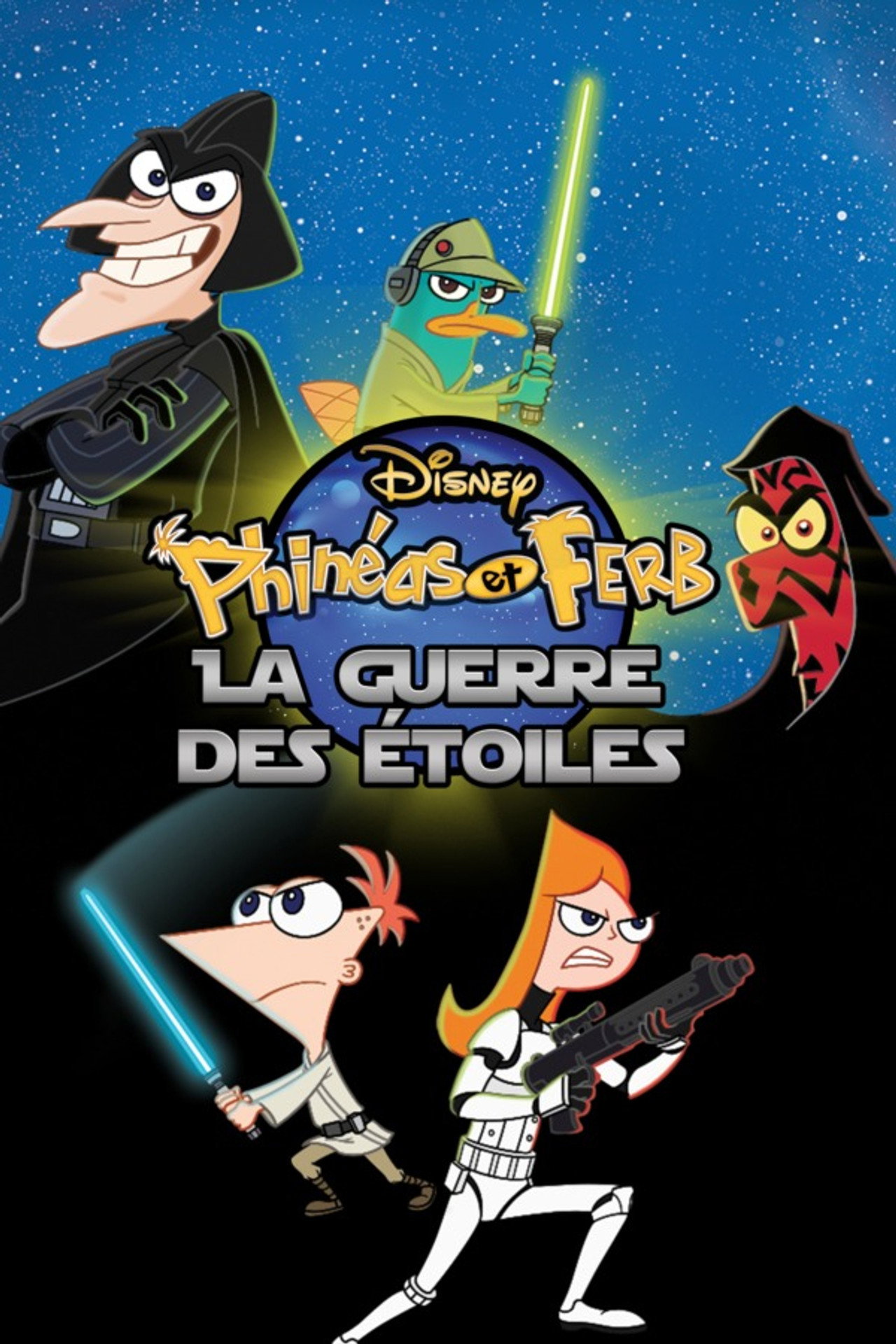 Phinéas et Ferb : La guerre des étoiles poster