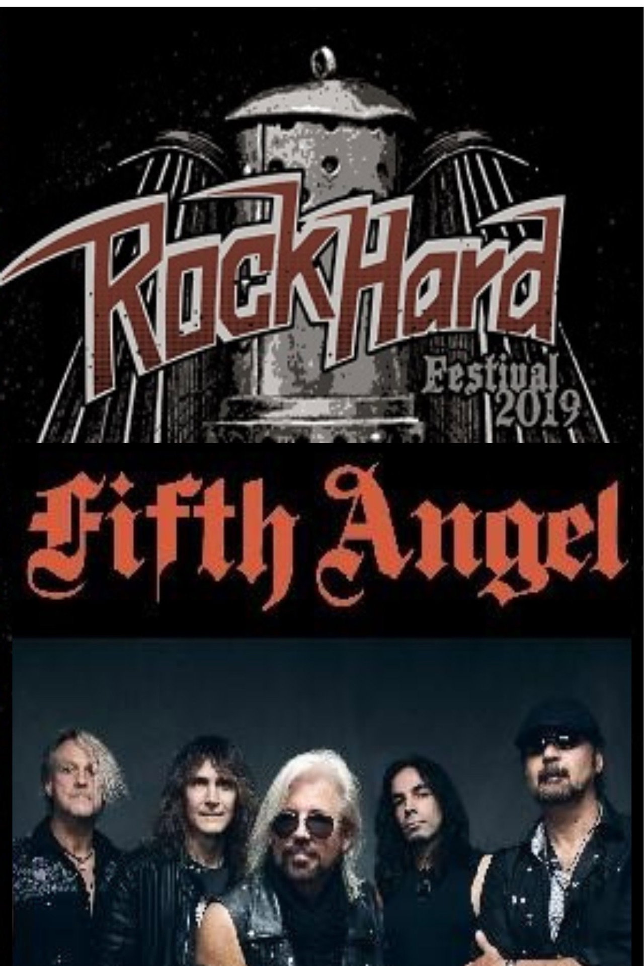 Fifth Angel - Live at Rock Hard Festival 2019 Backdrop