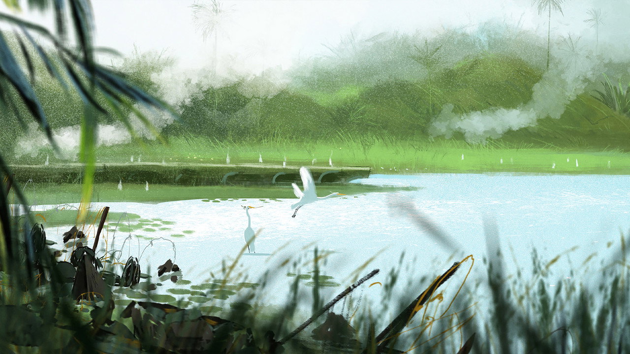 Lake Messejana still 4