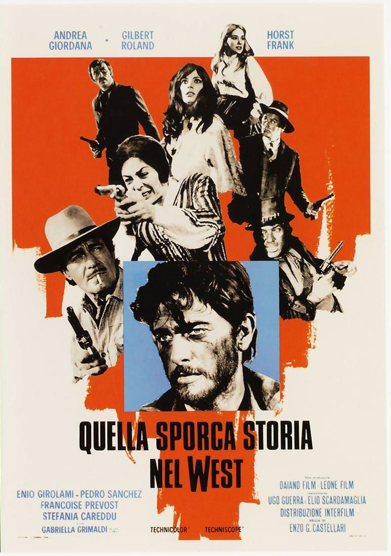 Quella sporca storia nel west filmaffisch