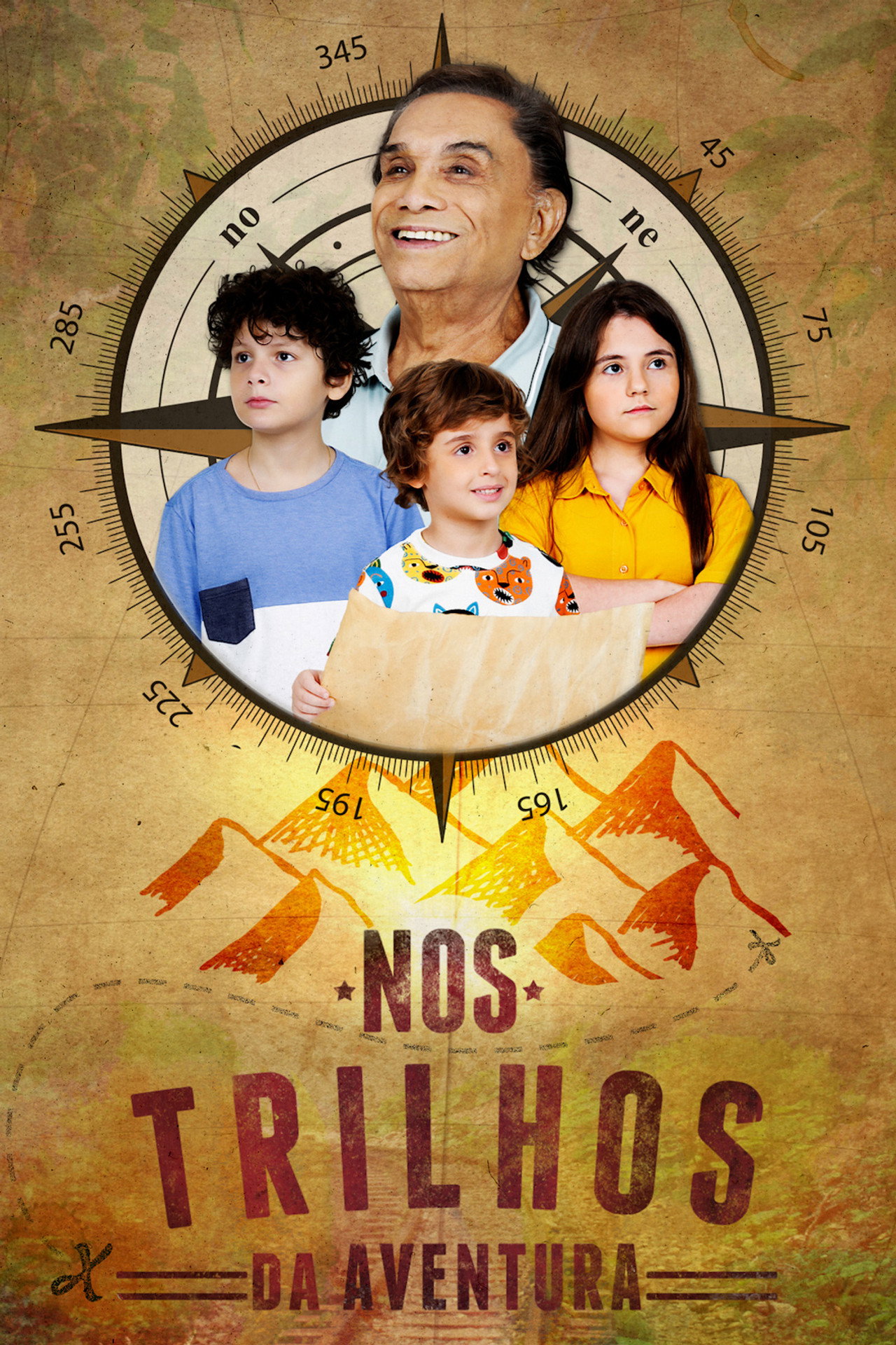 Nos Trilhos da Aventura filmaffisch