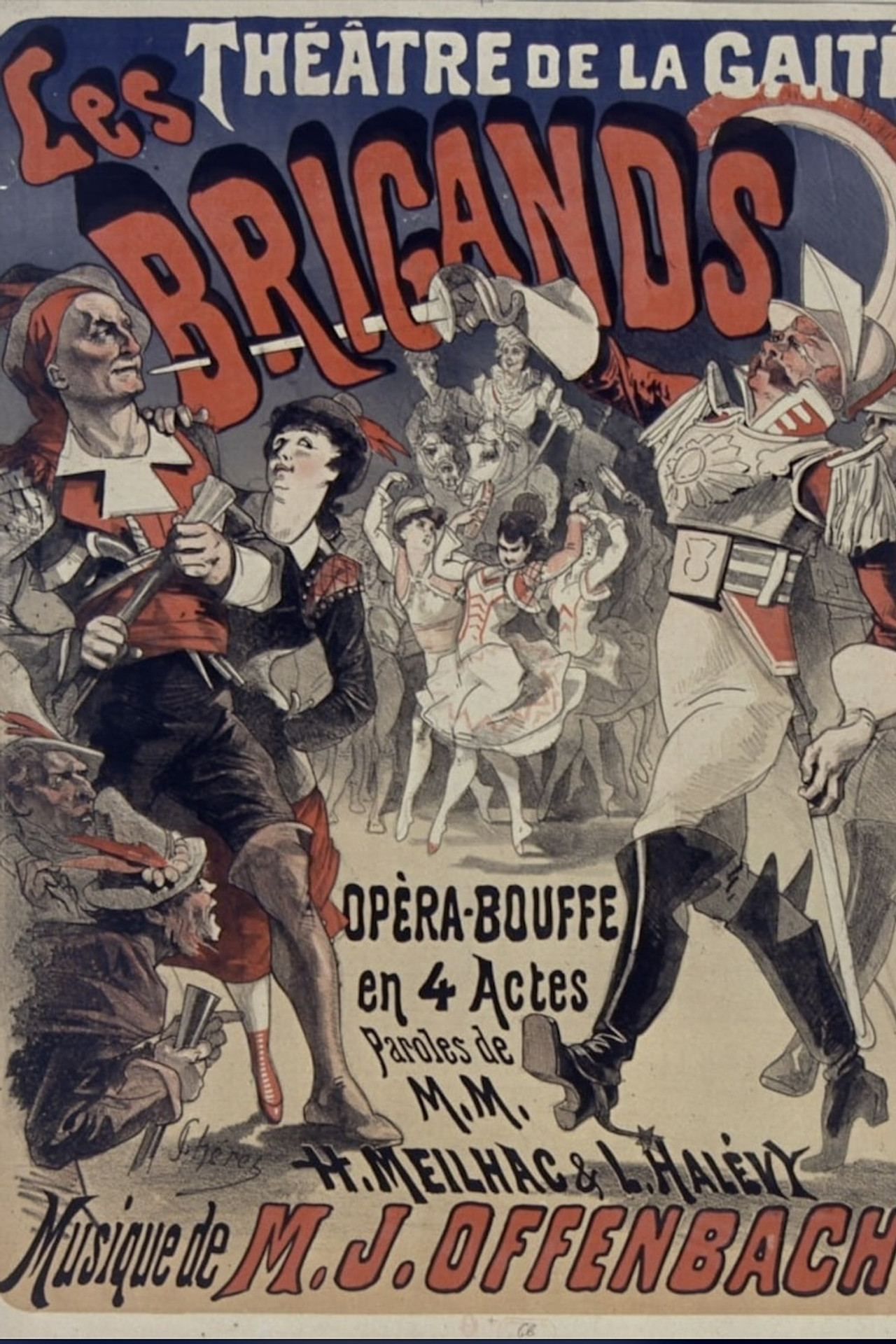 Les Brigands - Opéra Airs de France filmaffisch