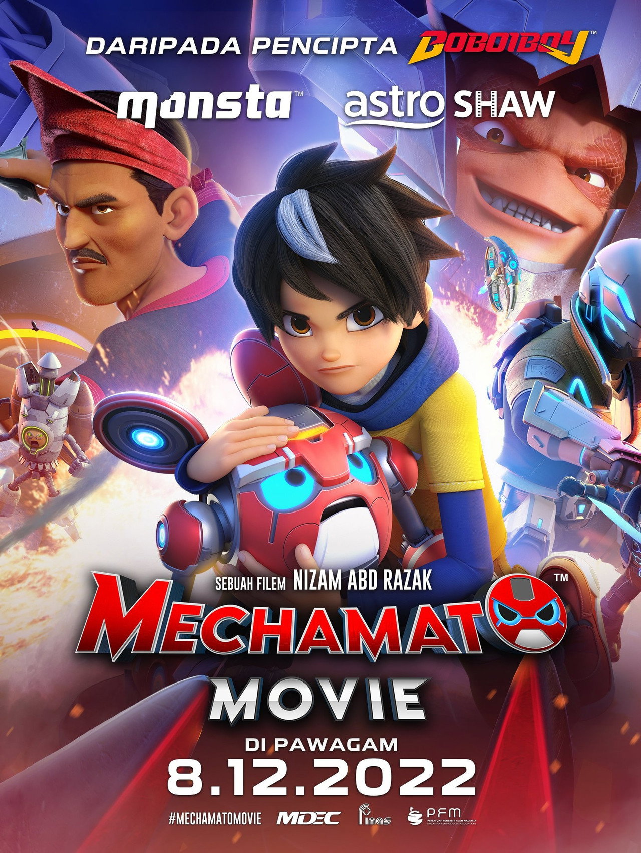Mechamato Movie filmaffisch