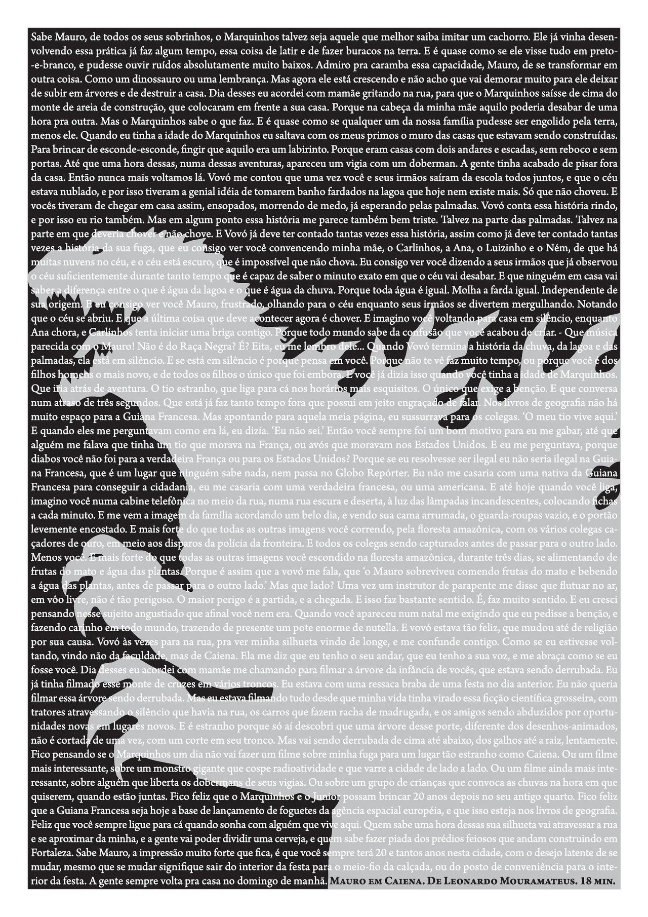 Mauro in Cayenne Backdrop