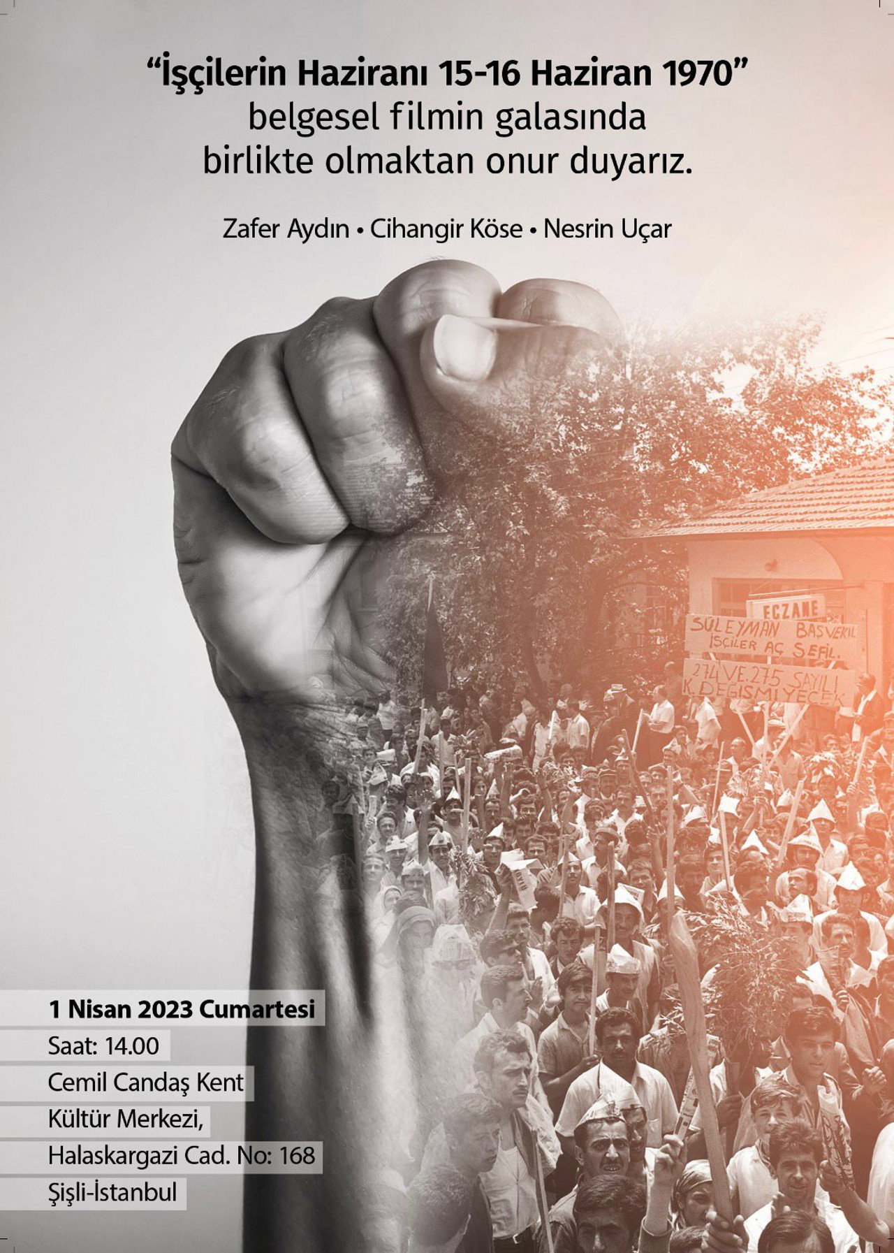 İşçilerin Haziranı 15-16 Haziran 1970 filmaffisch