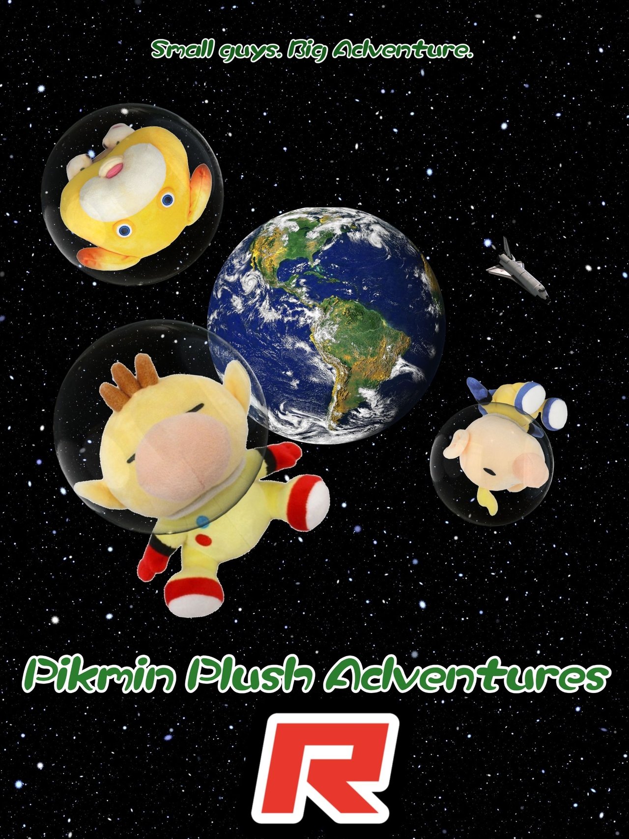 Pikmin Plush Adventures R poster