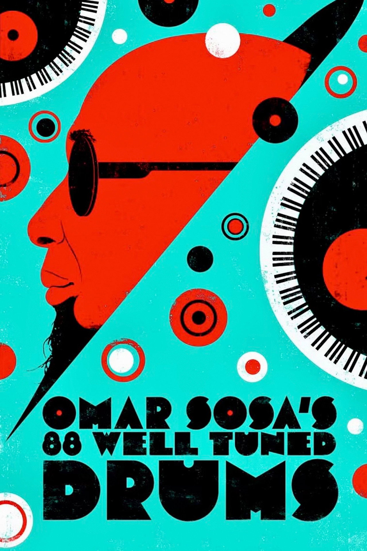 Omar Sosa's 88 Well-Tuned Drums Backdrop