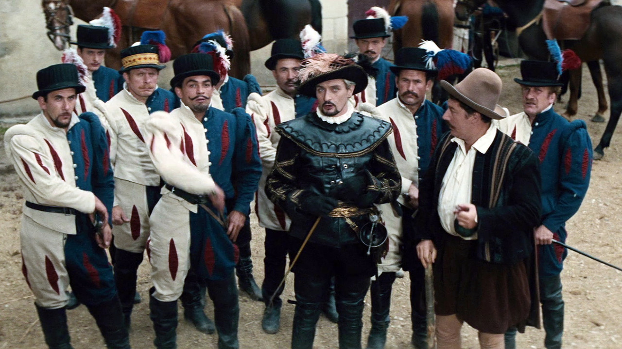 The Gallant Musketeer backdrop