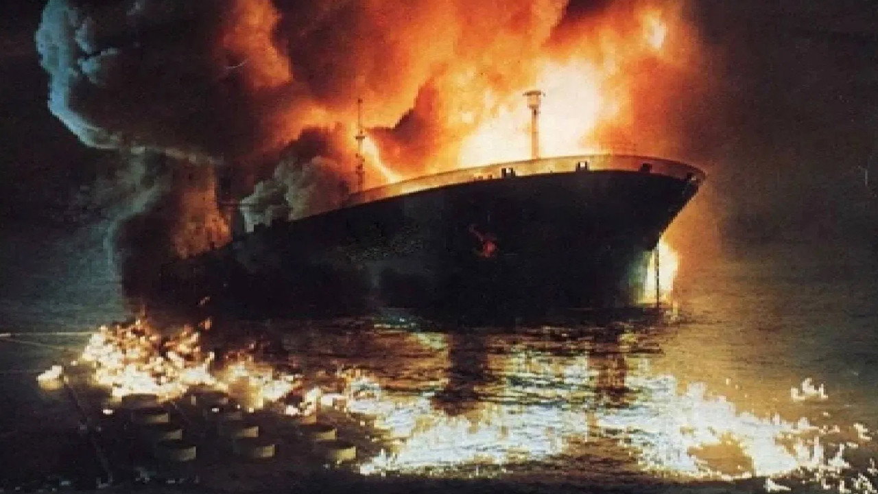 Conflagration backdrop