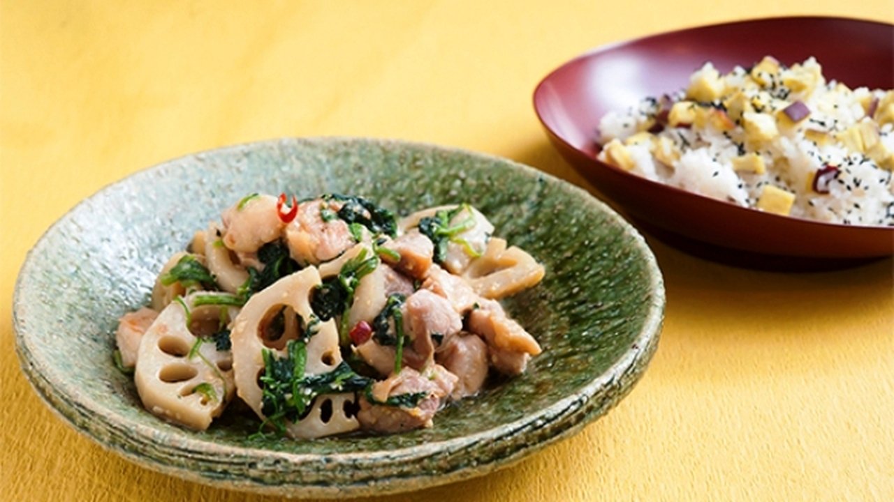 Dining with the Chef - Season 8 Episode 19 : Authentic Japanese Cooking: Miso Stir Fry with Lotus Root and Chicken