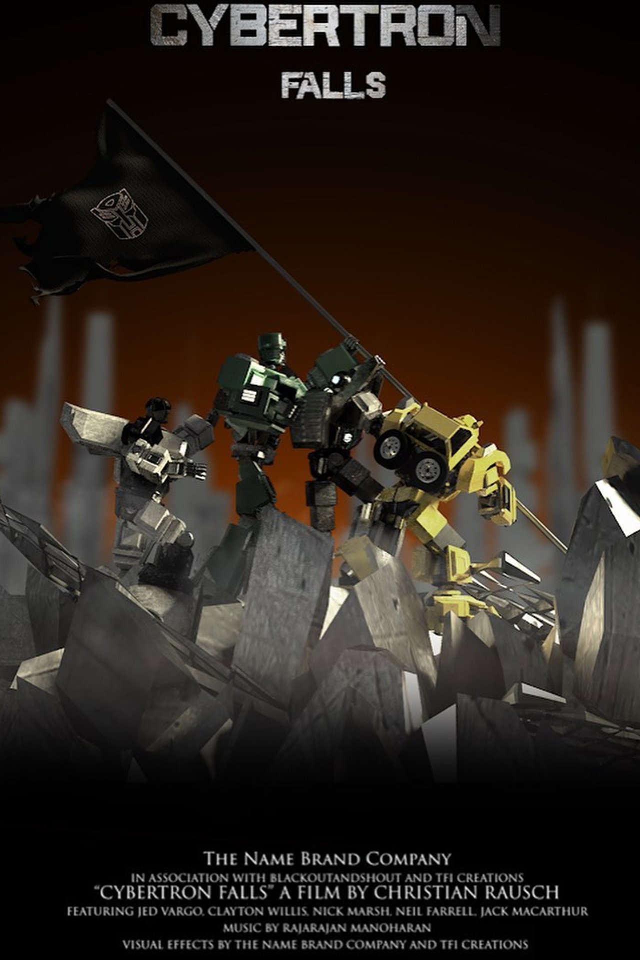 Cybertron Falls poster