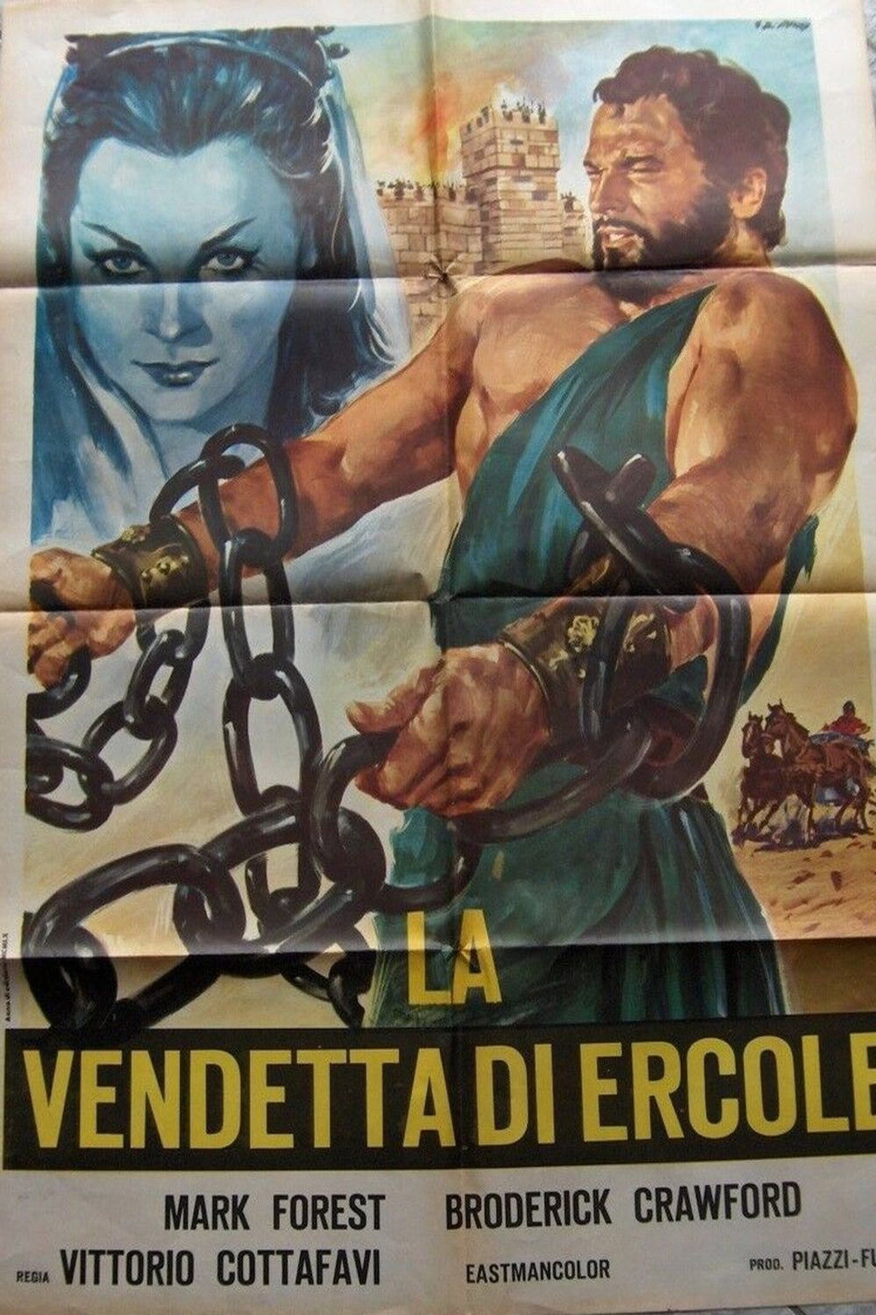 La vendetta di Ercole filmaffisch