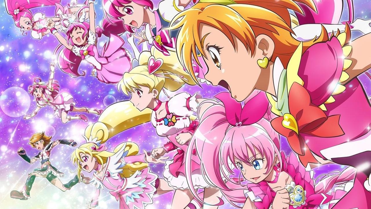 Pretty Cure All Stars F Backdrop Image