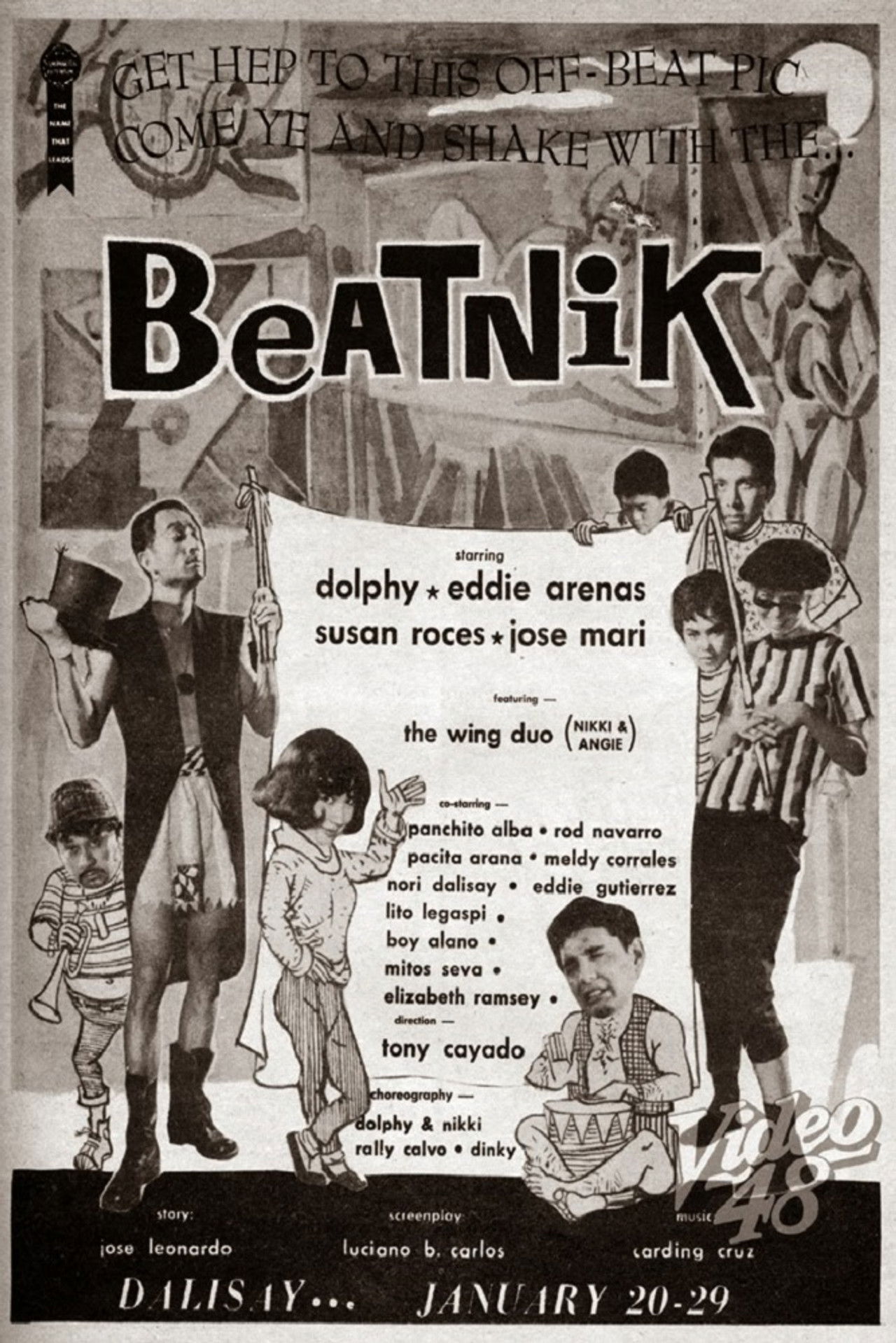 Beatnik Backdrop