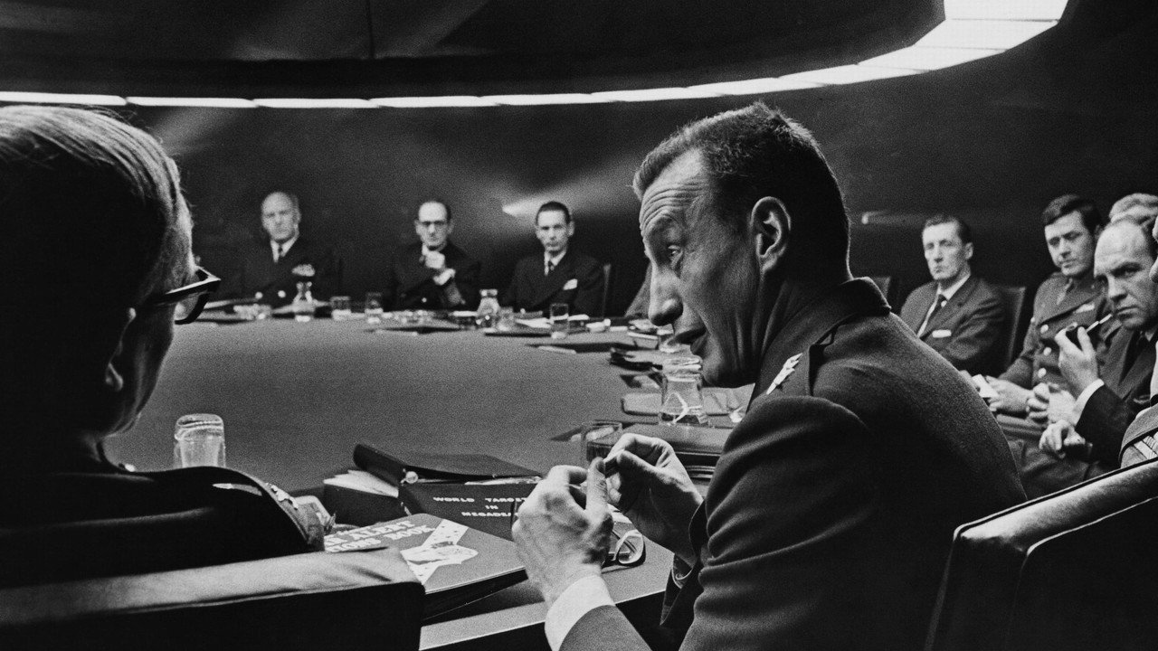 Dr. Strangelove or: How I Learned to Stop Worrying and Love the Bomb background 24