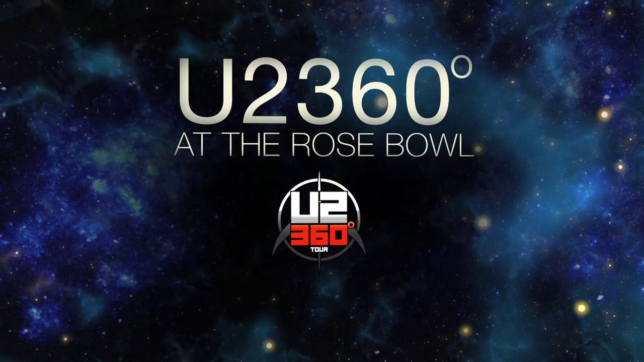 U2360° At the Rose Bowl background