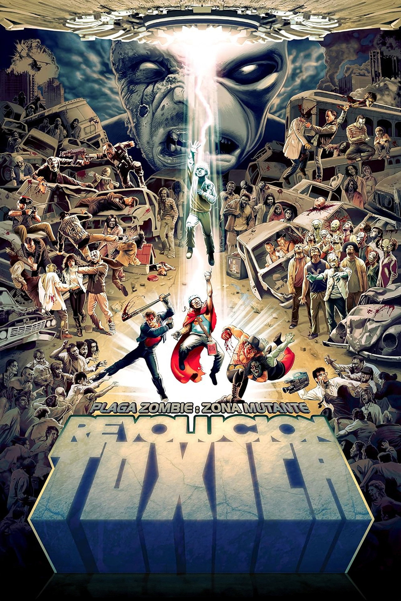 Plaga zombie: zona mutante: revolución tóxica filmaffisch