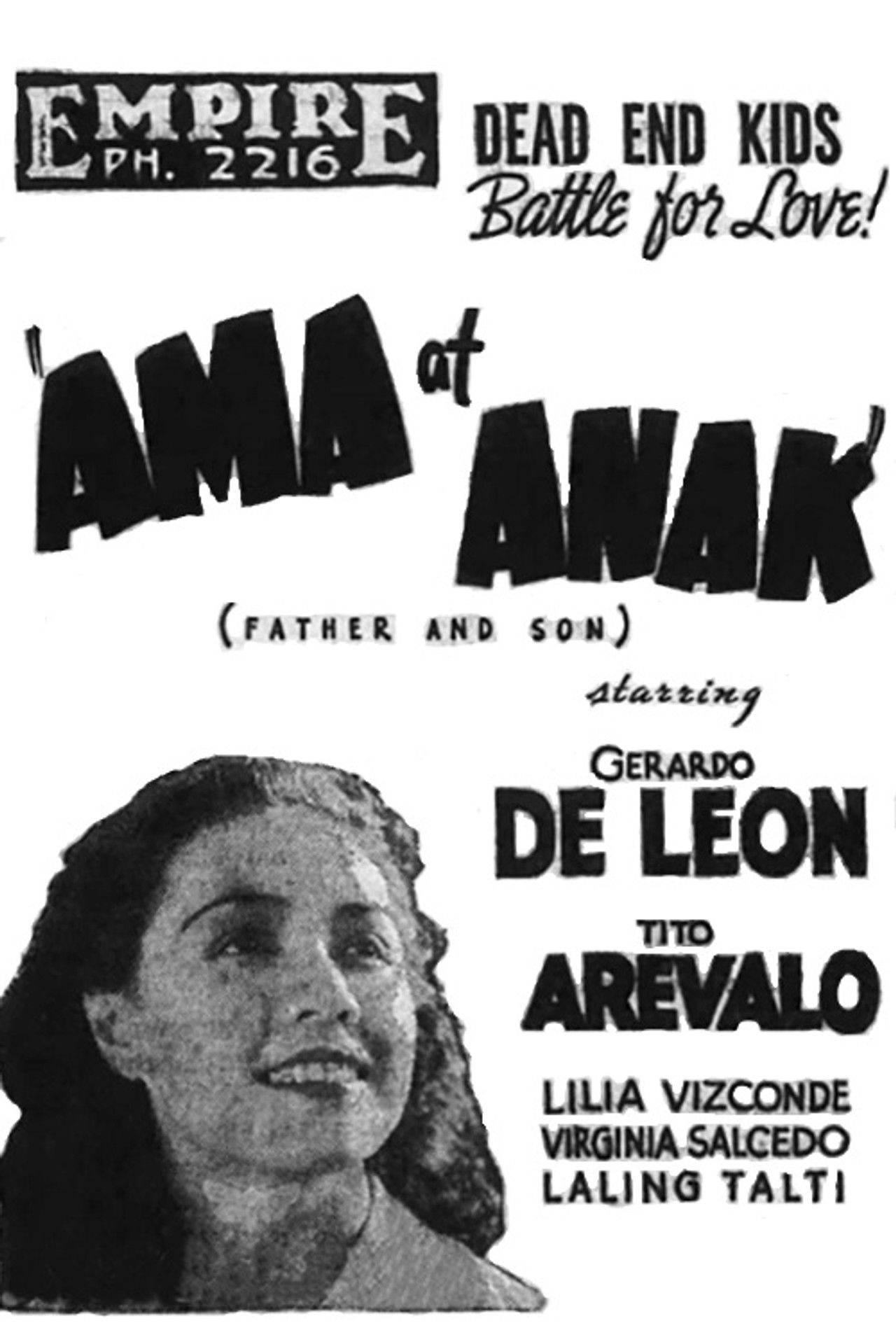 Ama at Anak Backdrop