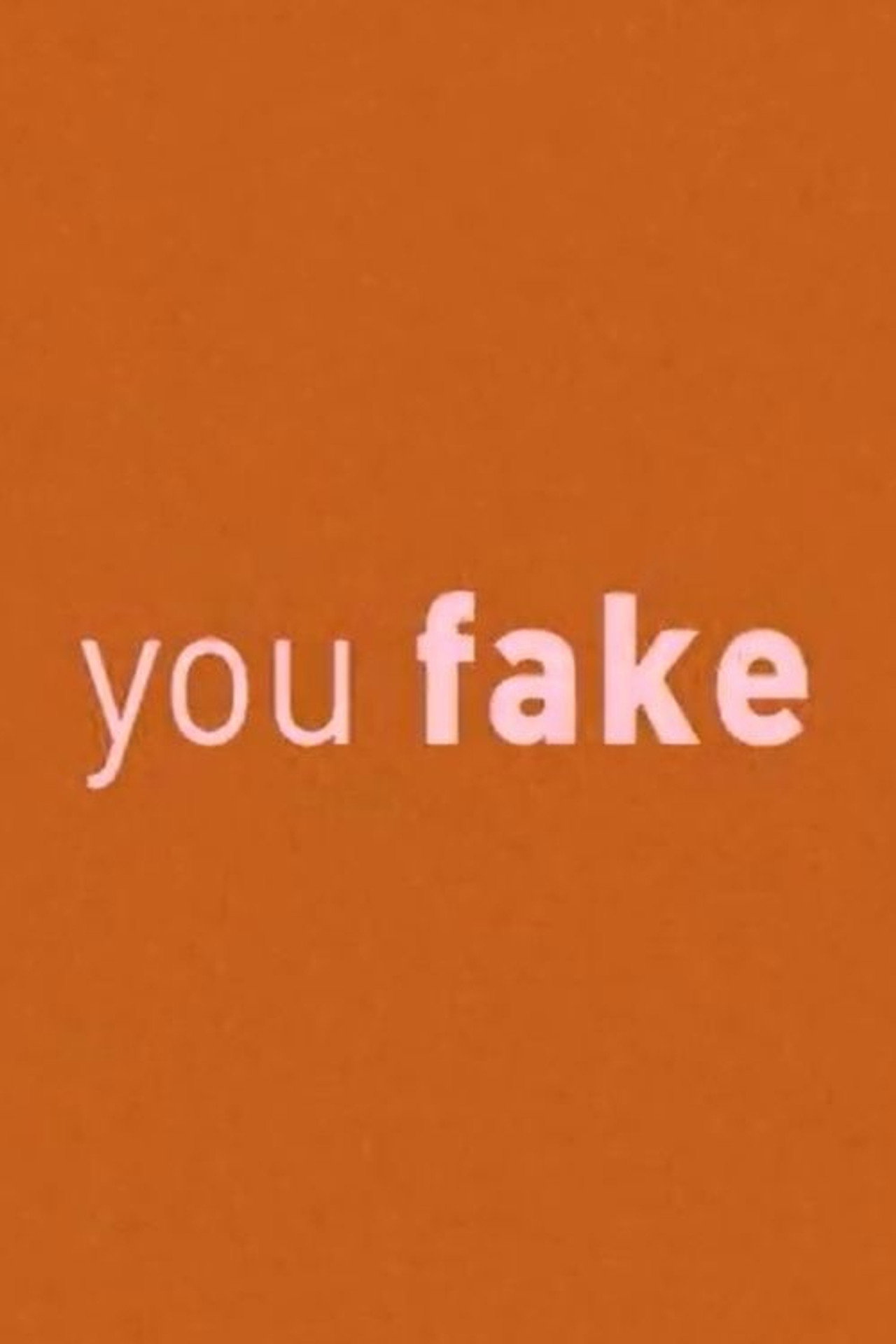 You Fake filmaffisch