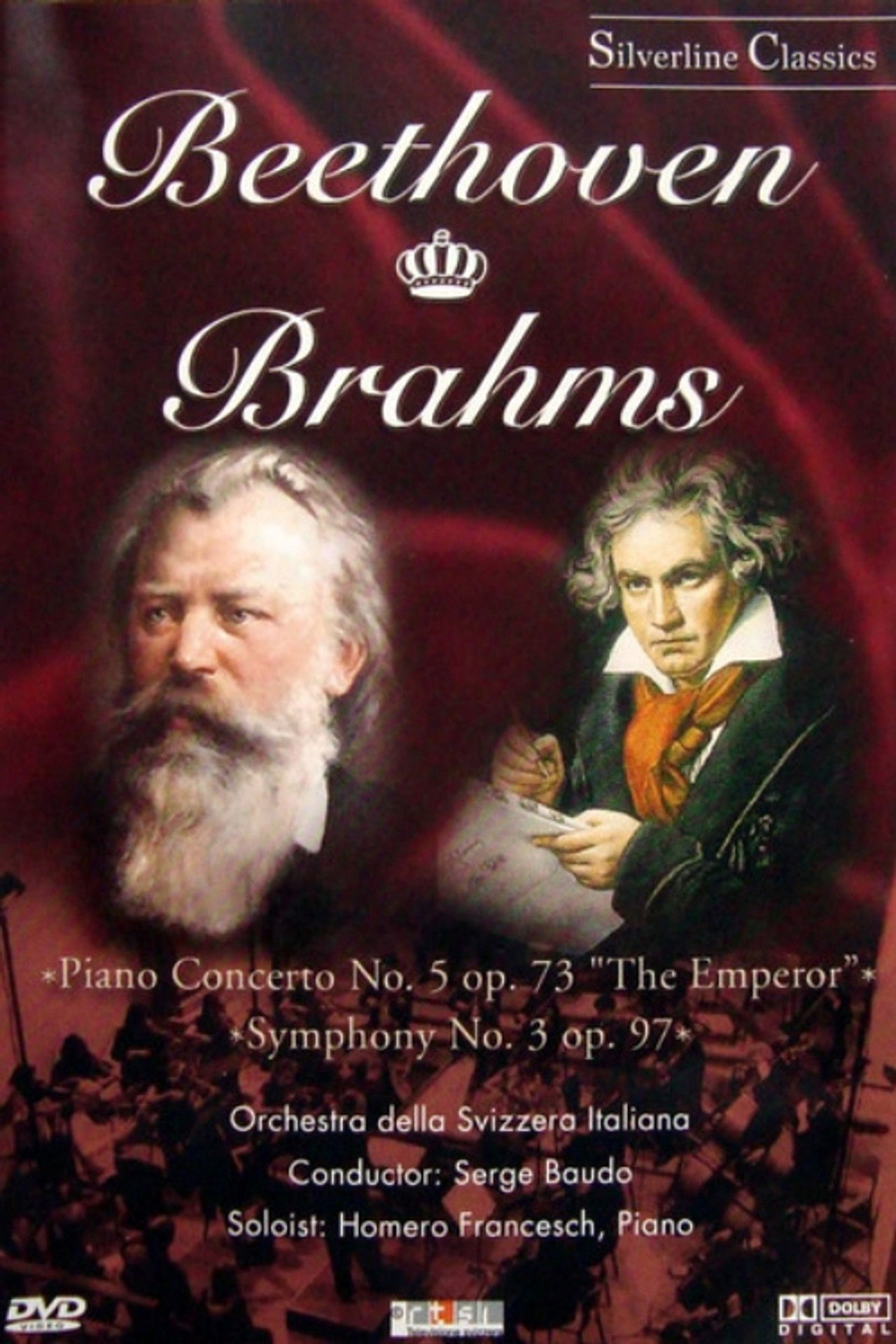 Beethoven & Brahms: Piano Concerto No. 5 Op. 73, Symphony No. 3 Op. 90 Backdrop
