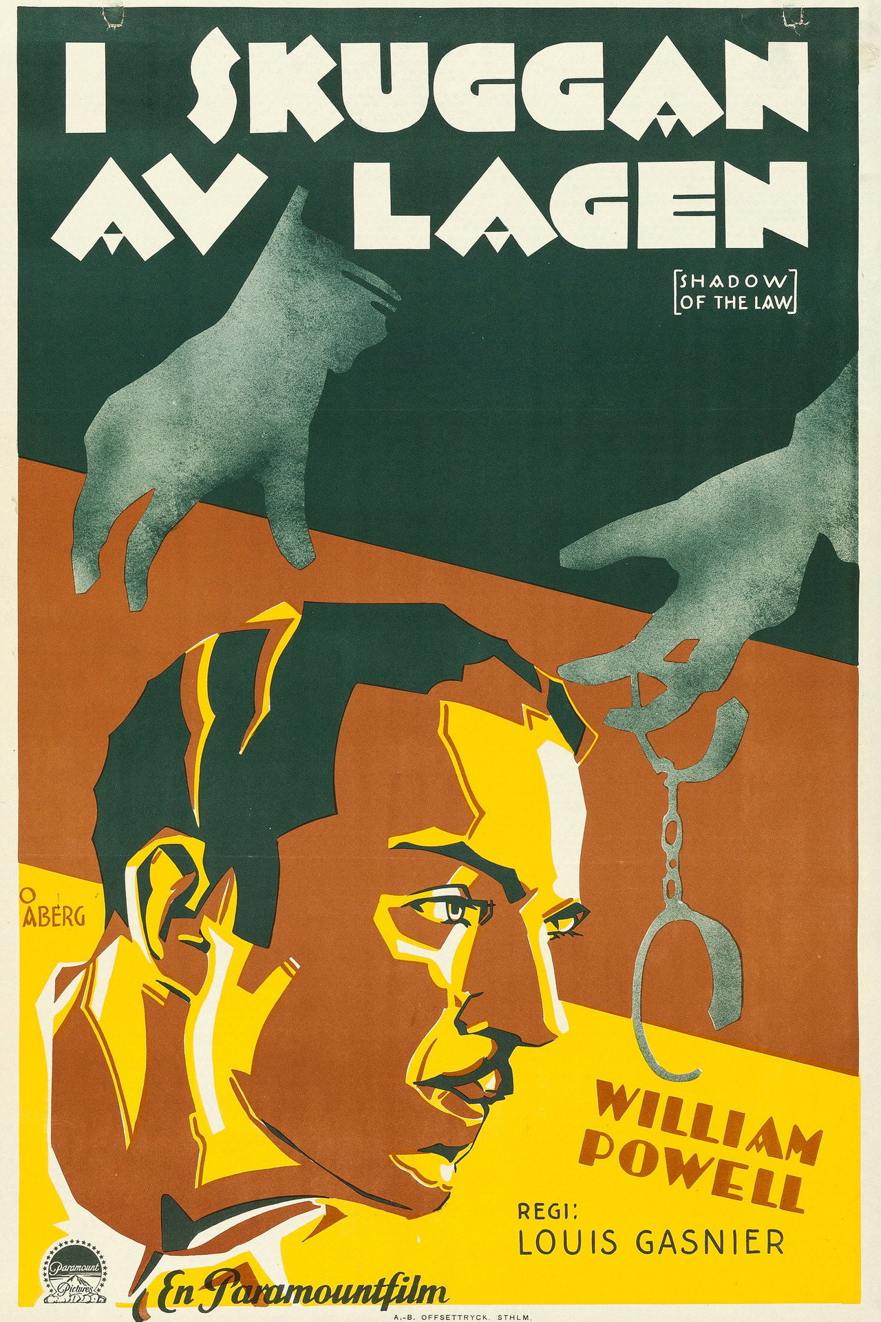 Shadow of the Law filmaffisch