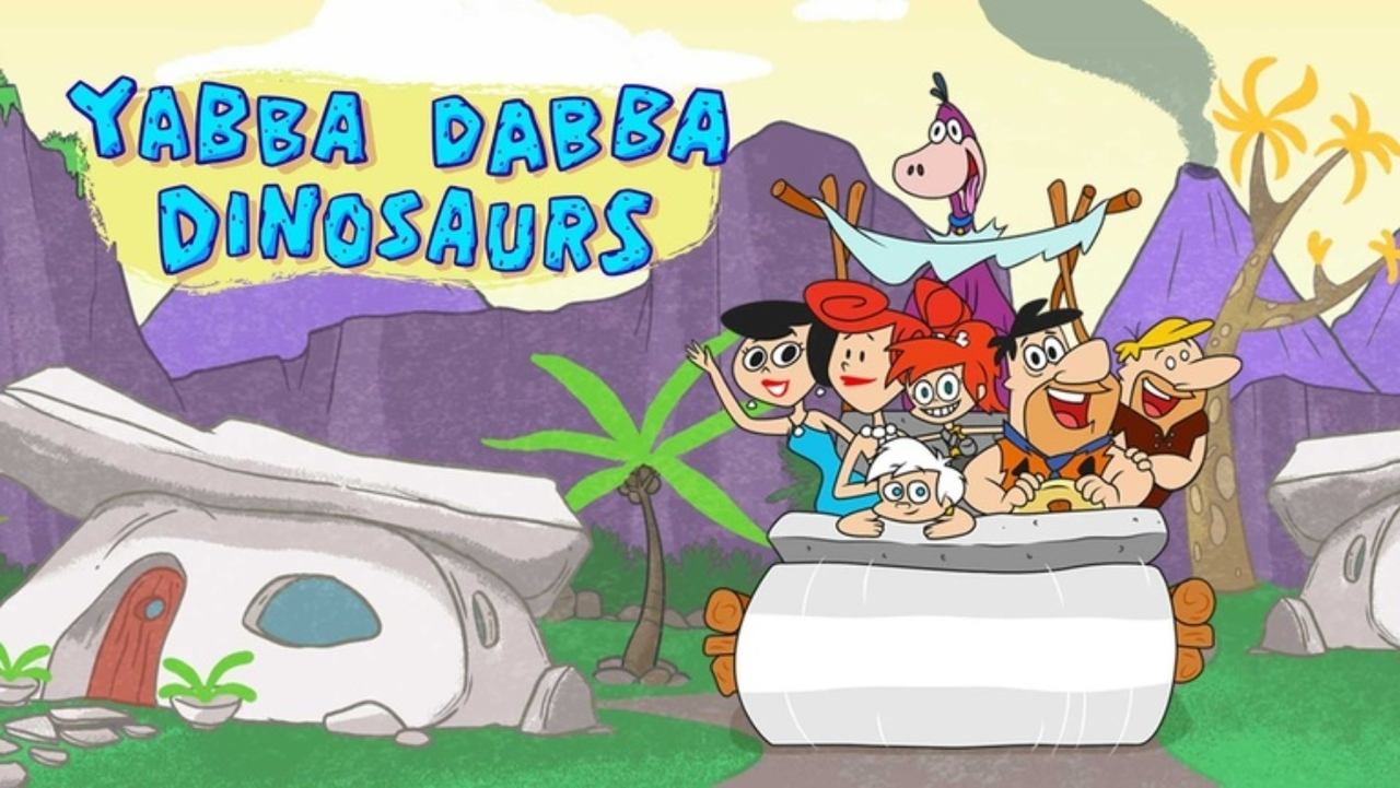 Yabba-Dabba Dinosaurs background