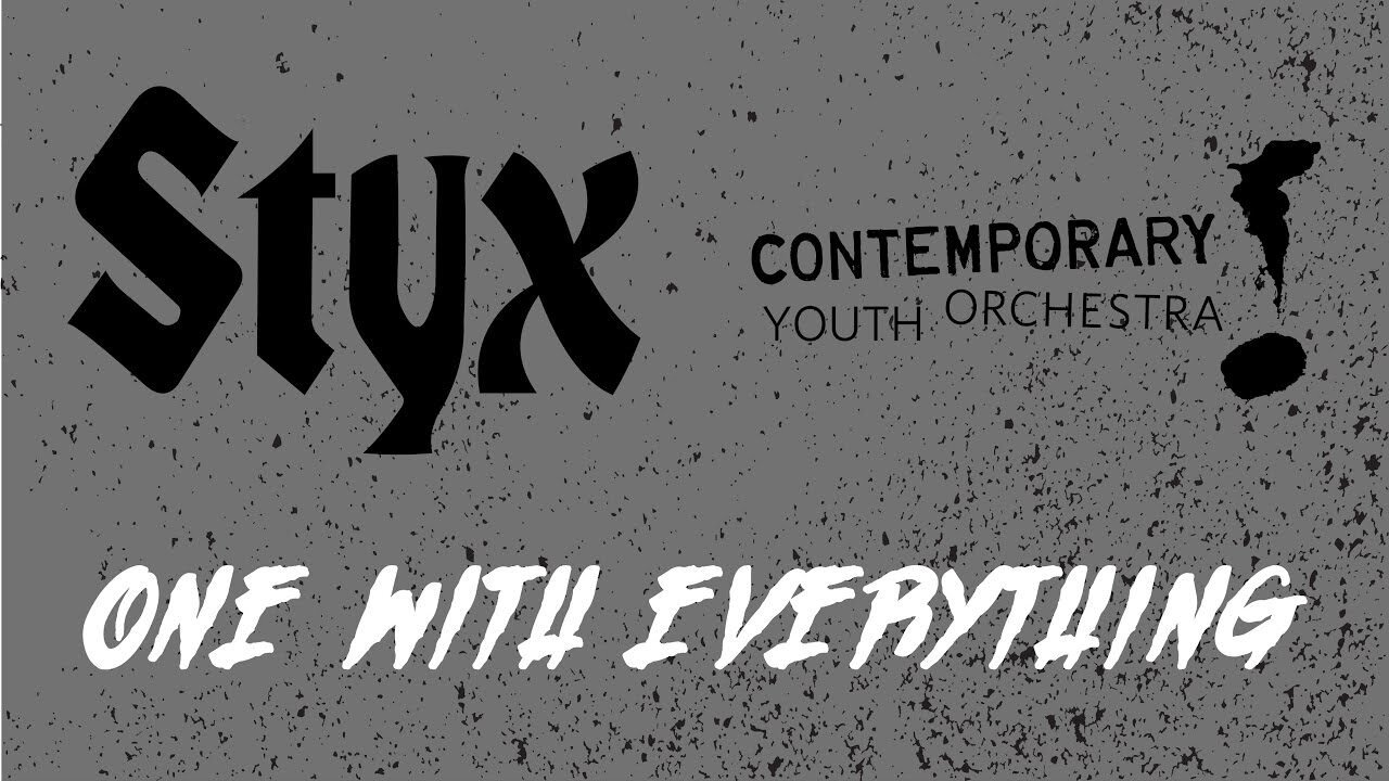 Scen från Styx and the Contemporary Youth Orchestra - One with Everything