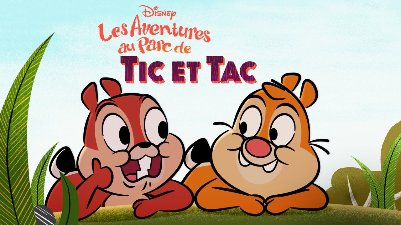 Les aventures au parc de Tic et Tac background