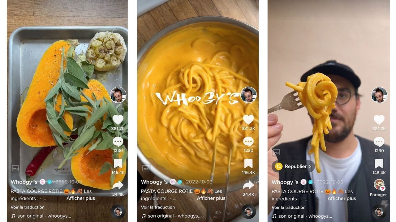 Le Dessous des images — TikTok : la cuisine fait recettes