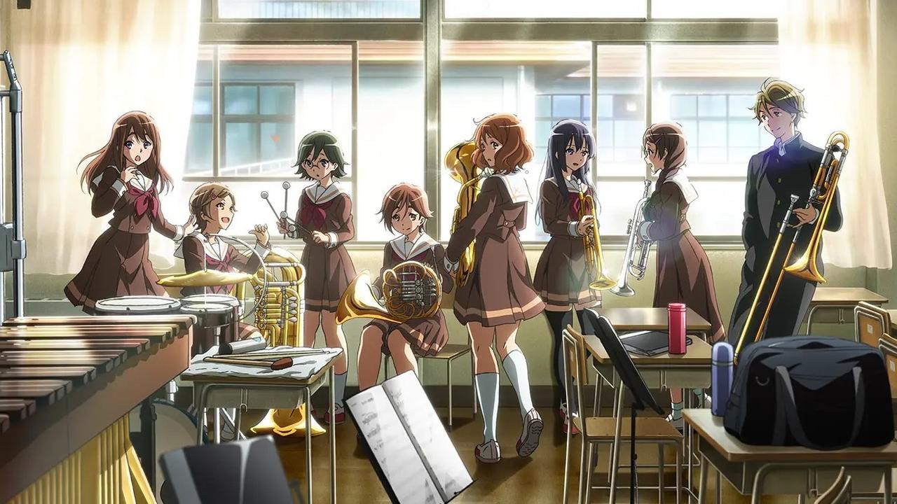 Cast and Crew of Sound! Euphonium: Ensemble Contest