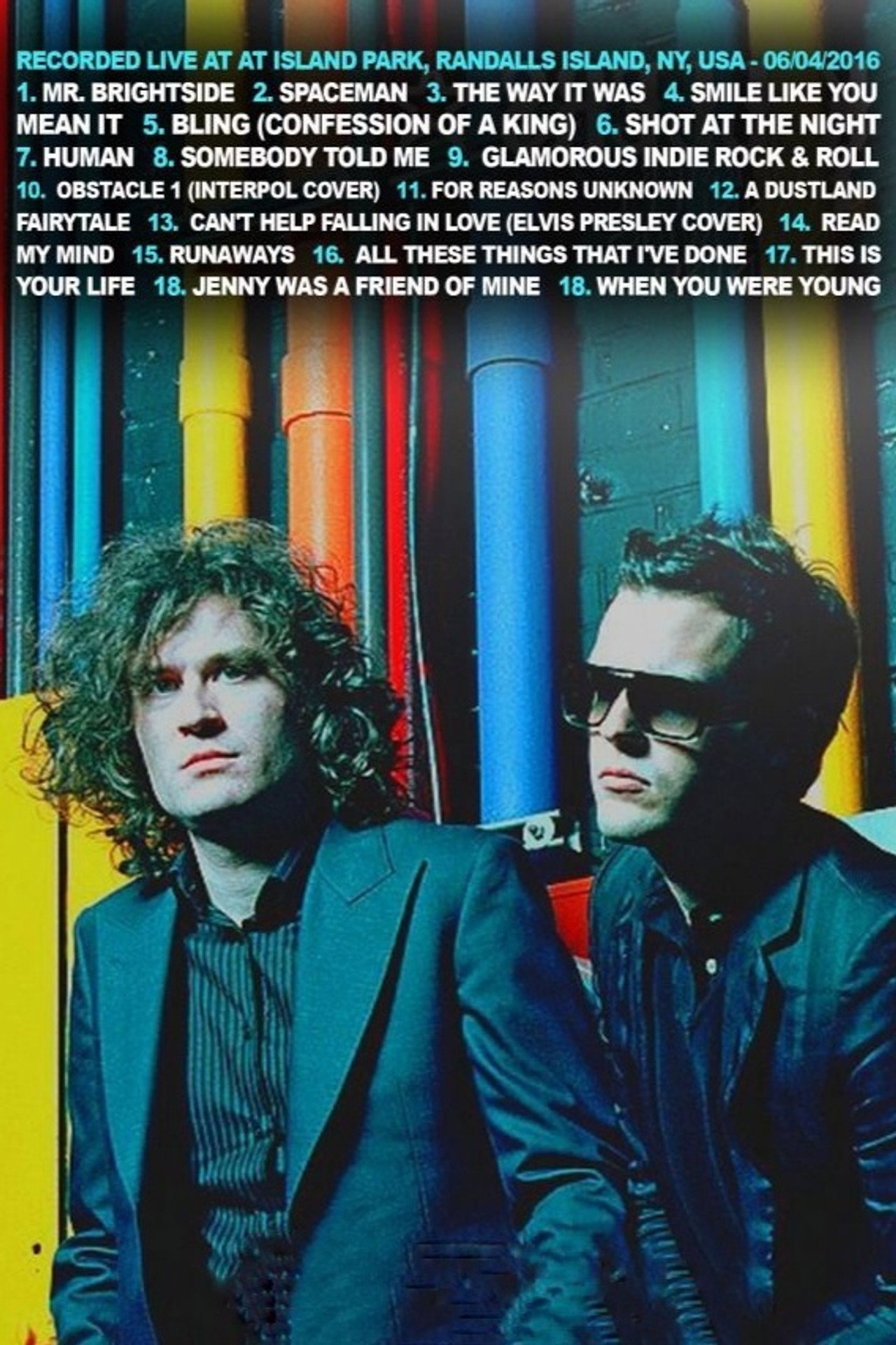 The Killers: Live at Governors Ball filmaffisch