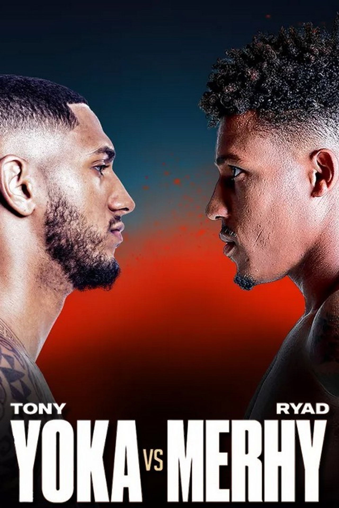 Tony Yoka vs Ryad Merhy Backdrop