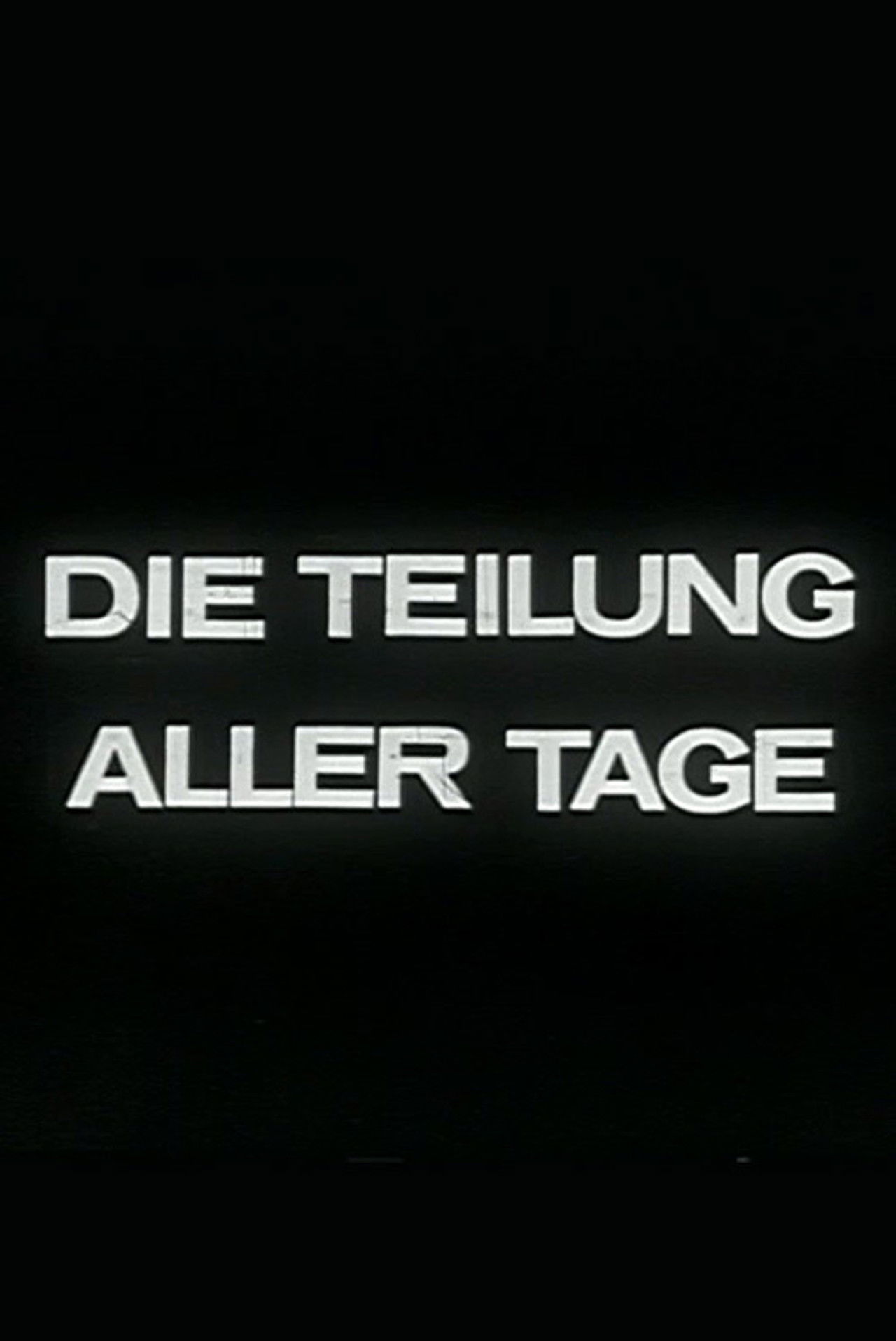Die Teilung aller Tage Backdrop