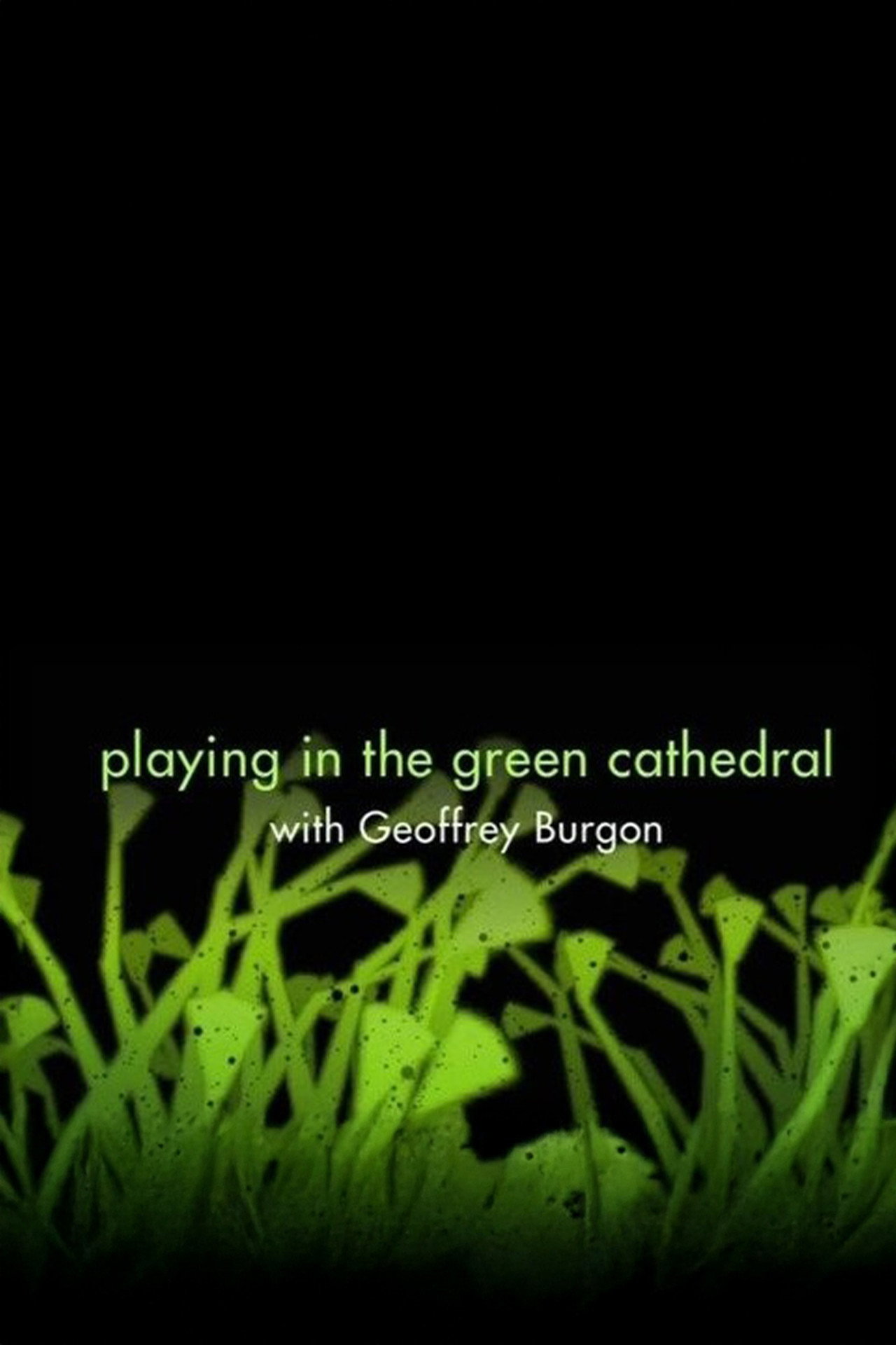 Playing in the Green Cathedral filmaffisch