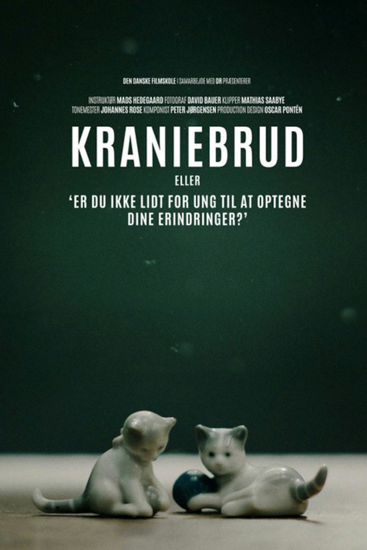 Kraniebrud - eller 'er du ikke lidt for ung til at optegne dine erindringer?' poster
